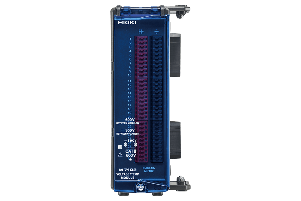 M7102 - Voltage/temperature module for main unit LR8101 or LR8102