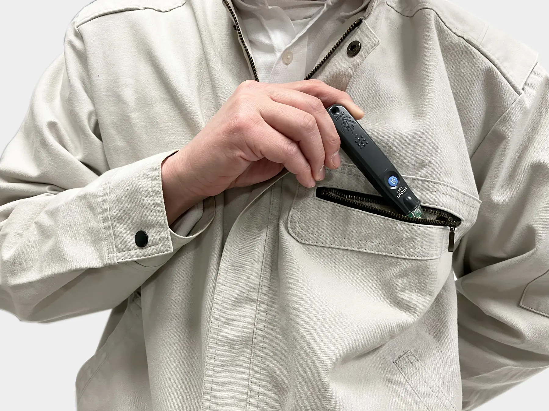 HIOKI 3481 non contact voltage detector 40v to 600v ac pocket size