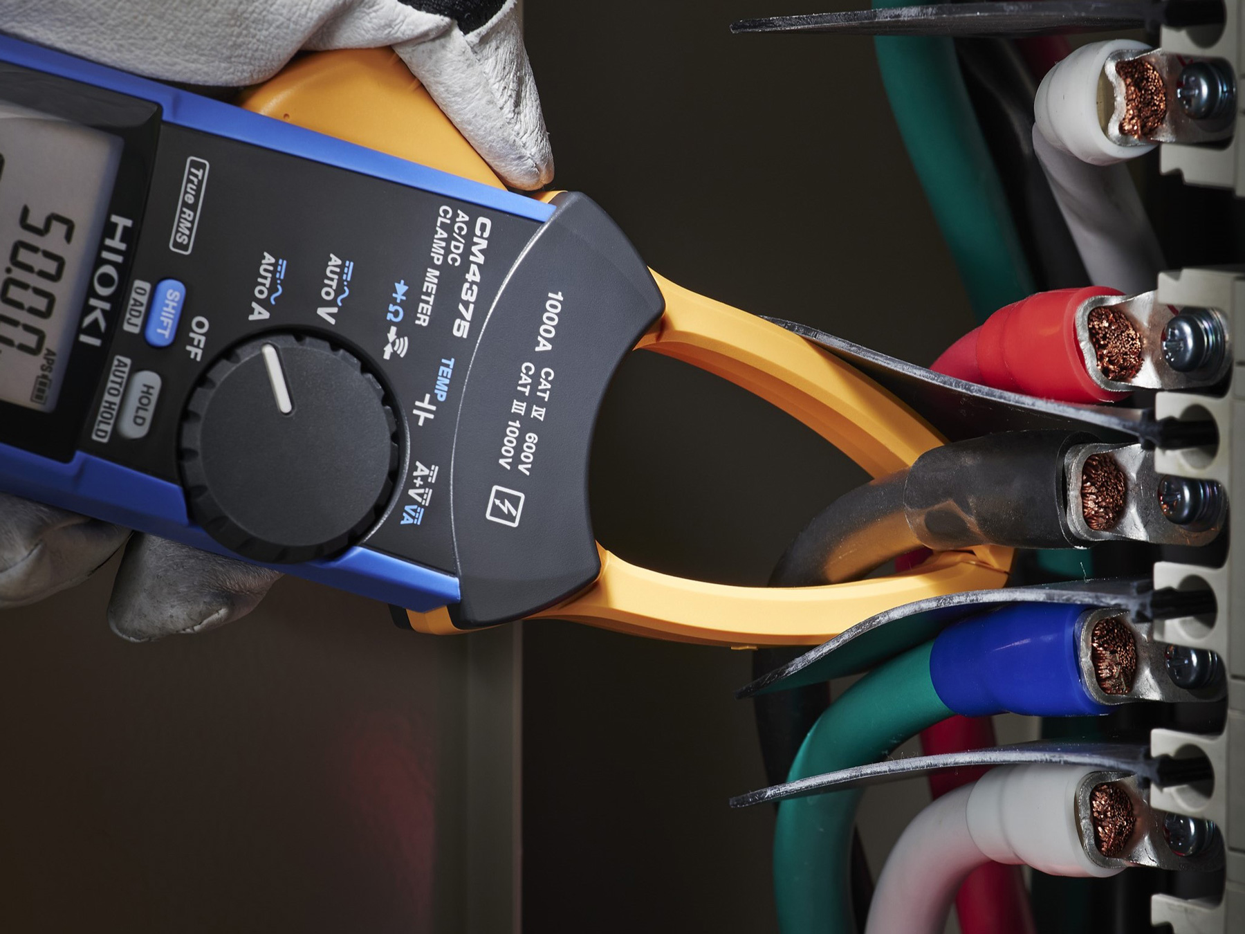 HIOKI CM4375-90 clamp multimeter 34mm jaw bluetooth