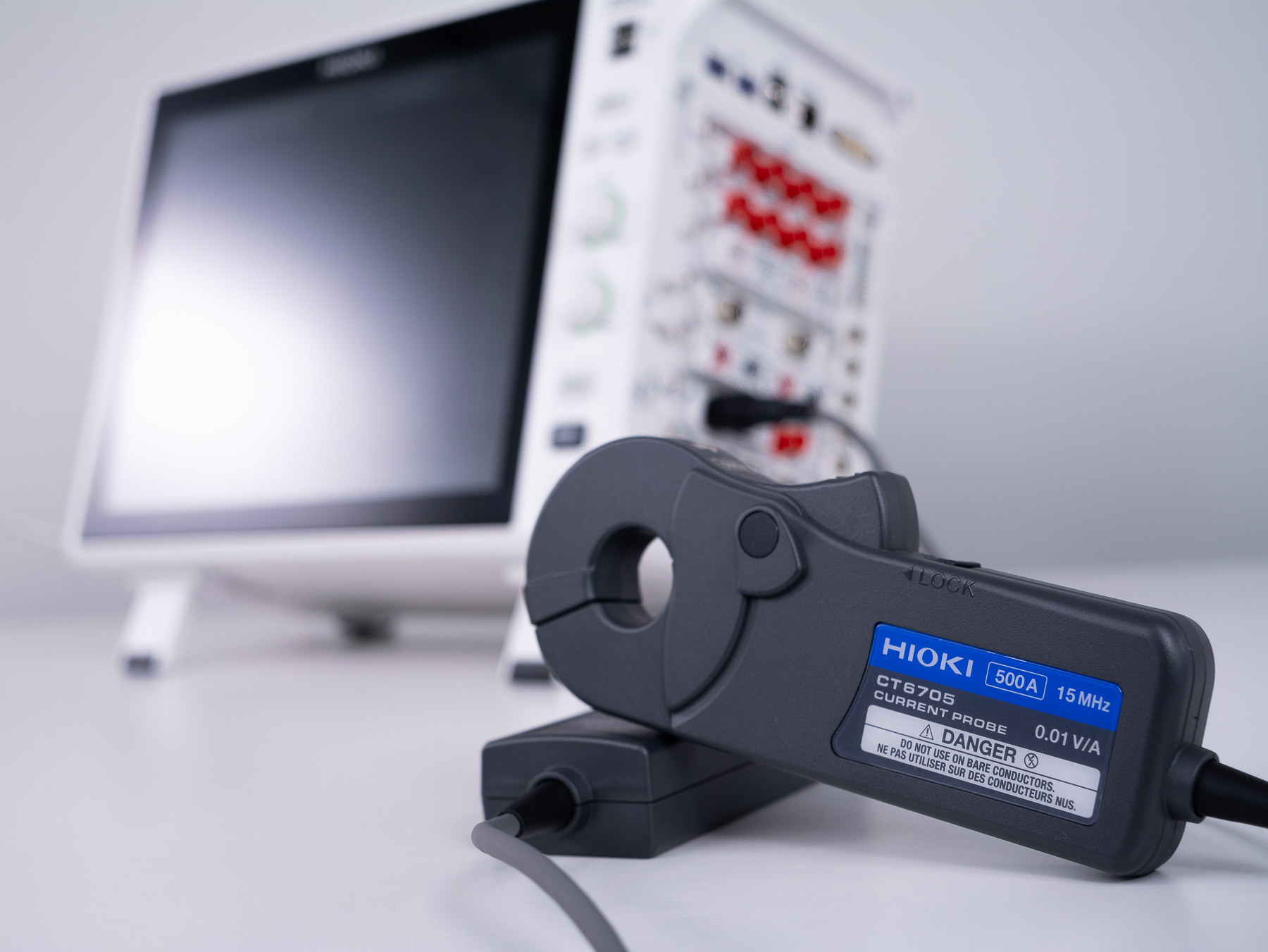 HIOKI CT6705 ac dc fluxgate current probe compatible with memory recorder MR6000