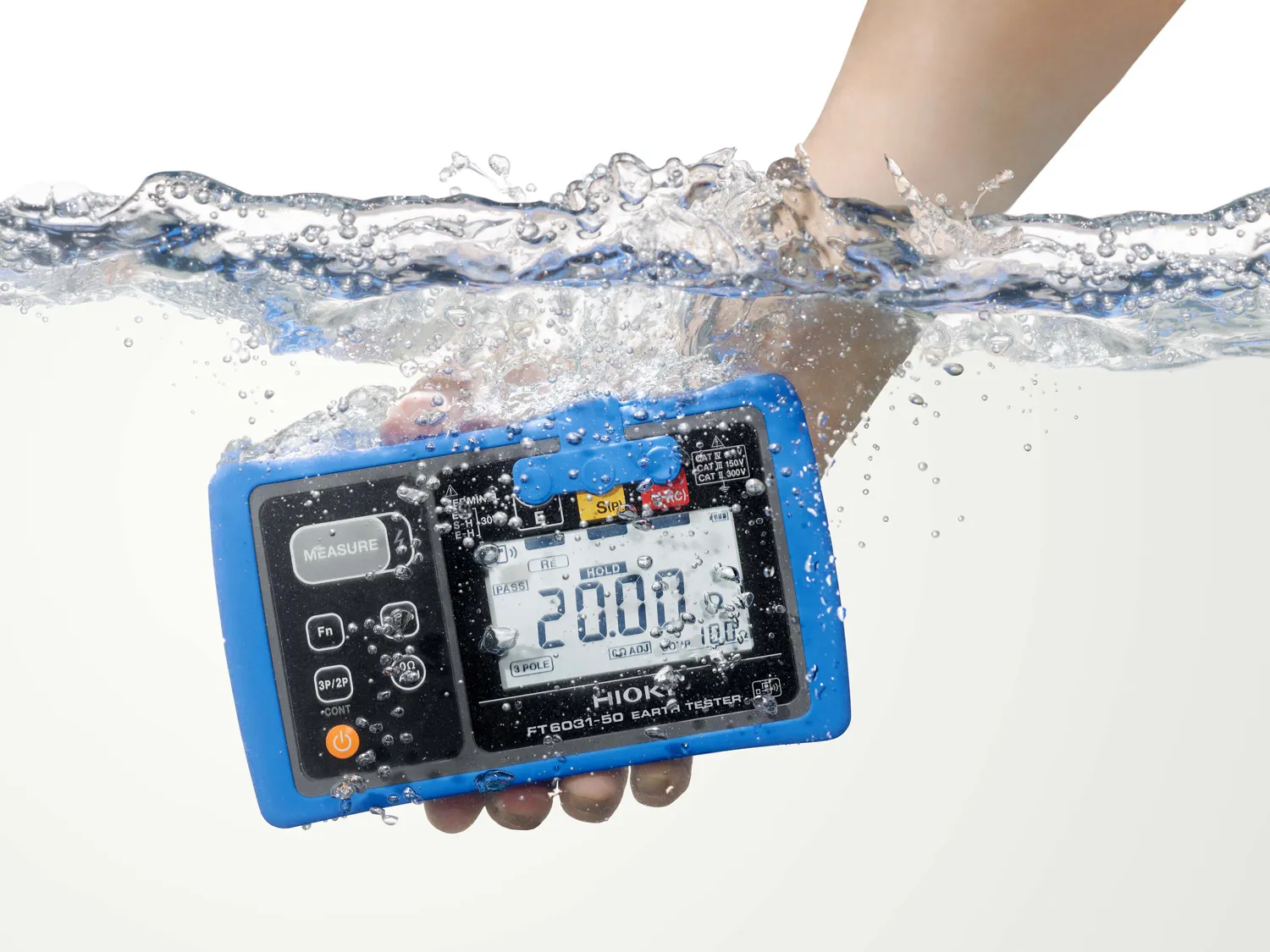 HIOKI FT6031-90 earth tester IP67 dustproof