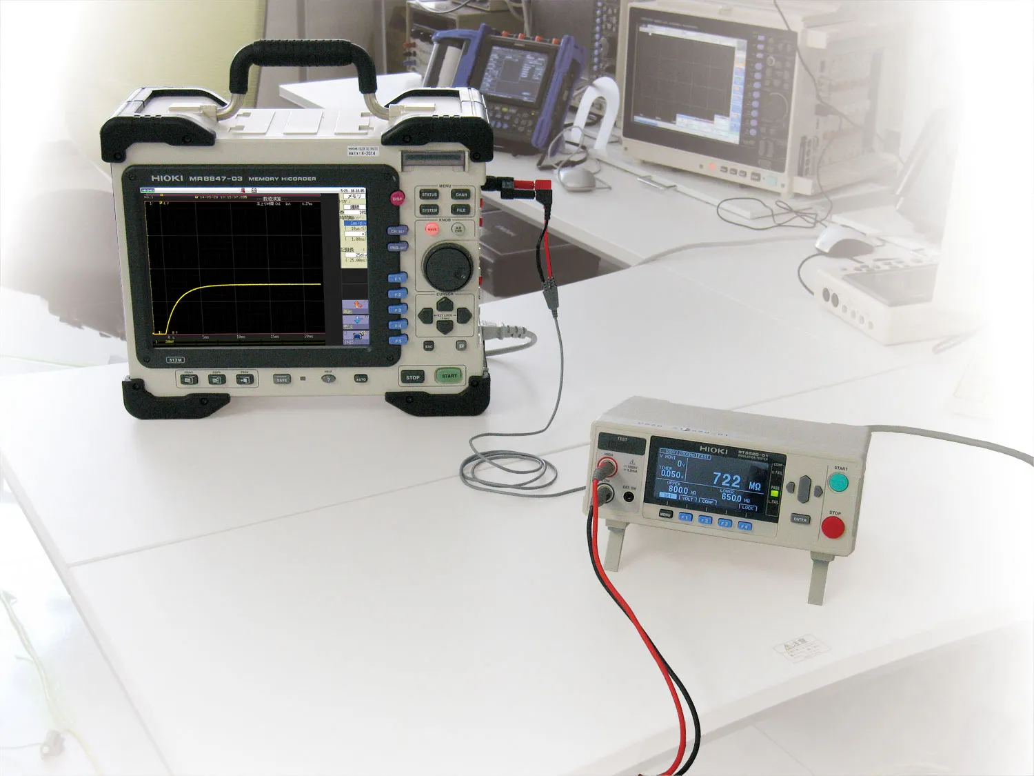 HIOKI ST5520 insulation tester micro short detection compatible with MR8847