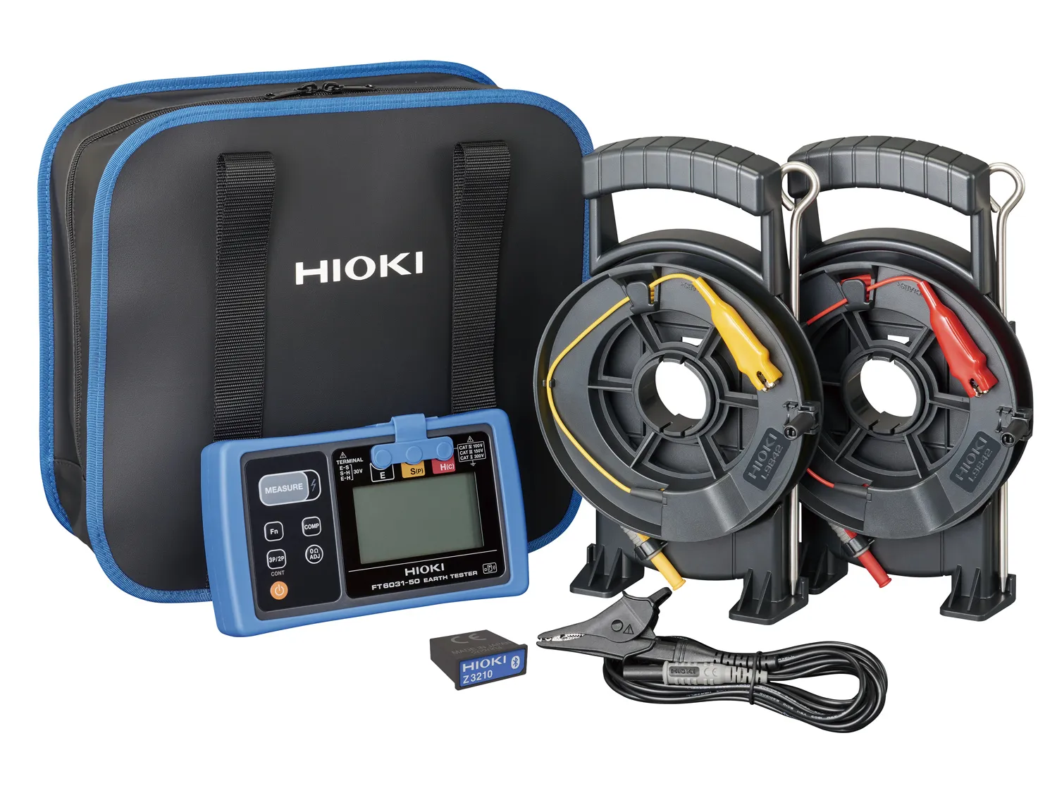 HIOKI FT6031-90 earth tester set with Bluetooth Z3210 L9840 L9841 L9842 L9842-22