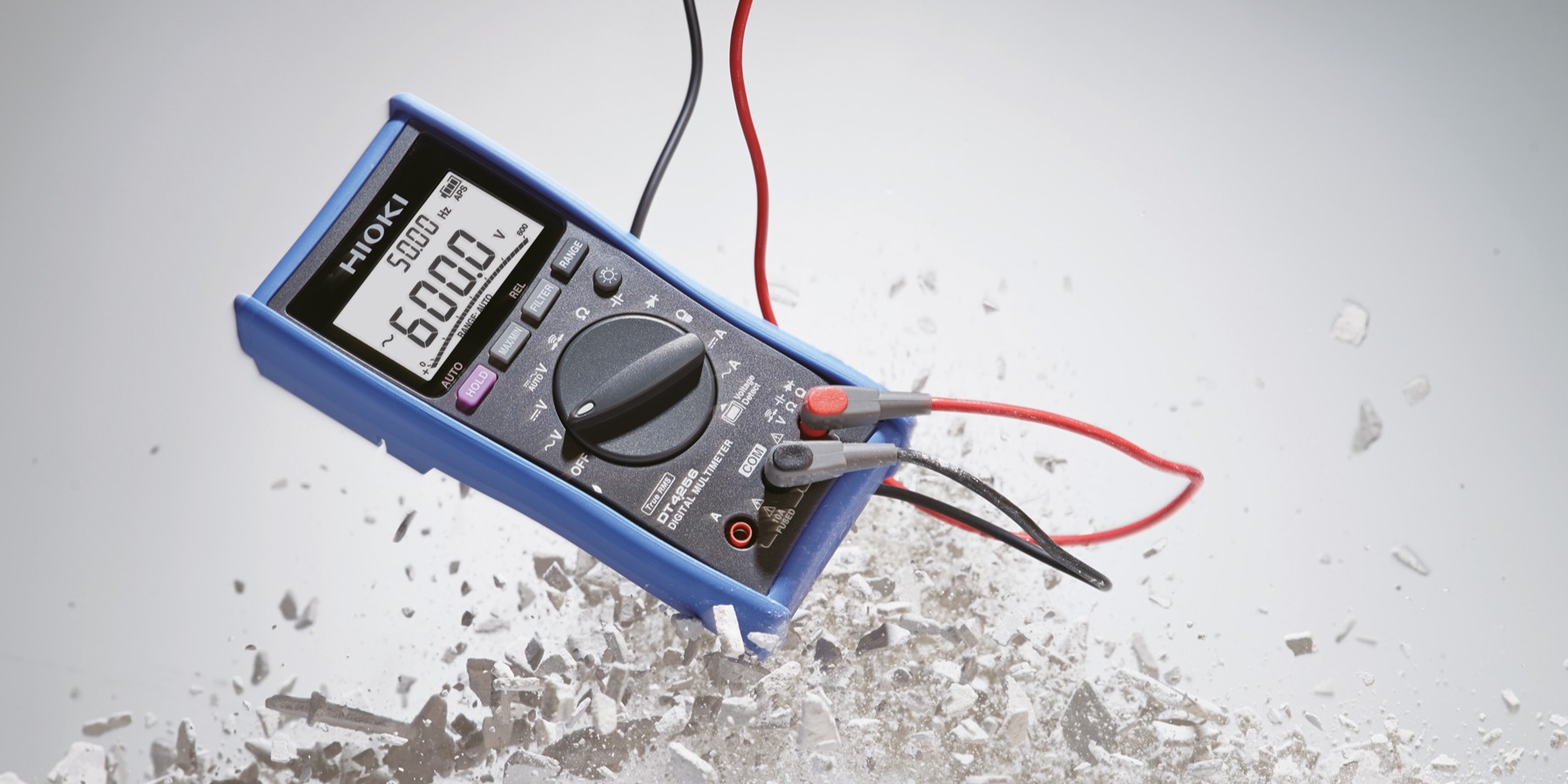 HIOKI DT4256 digital multimeter built for tough environments