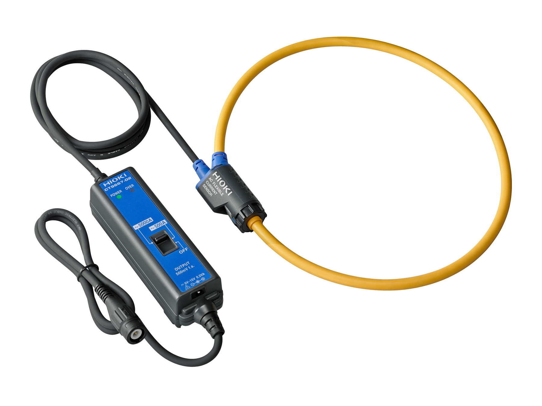 CT9667-02 - Flexibler Stromsensor für Wechselstrom, 5000 A, 10 Hz bis 20 kHz