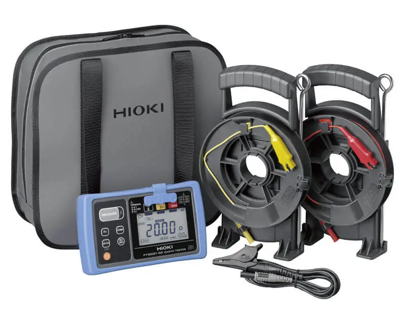 HIOKI FT6031-90 - Earth Tester with Bluetooth for 2-Pole and 3-Pole Measurement