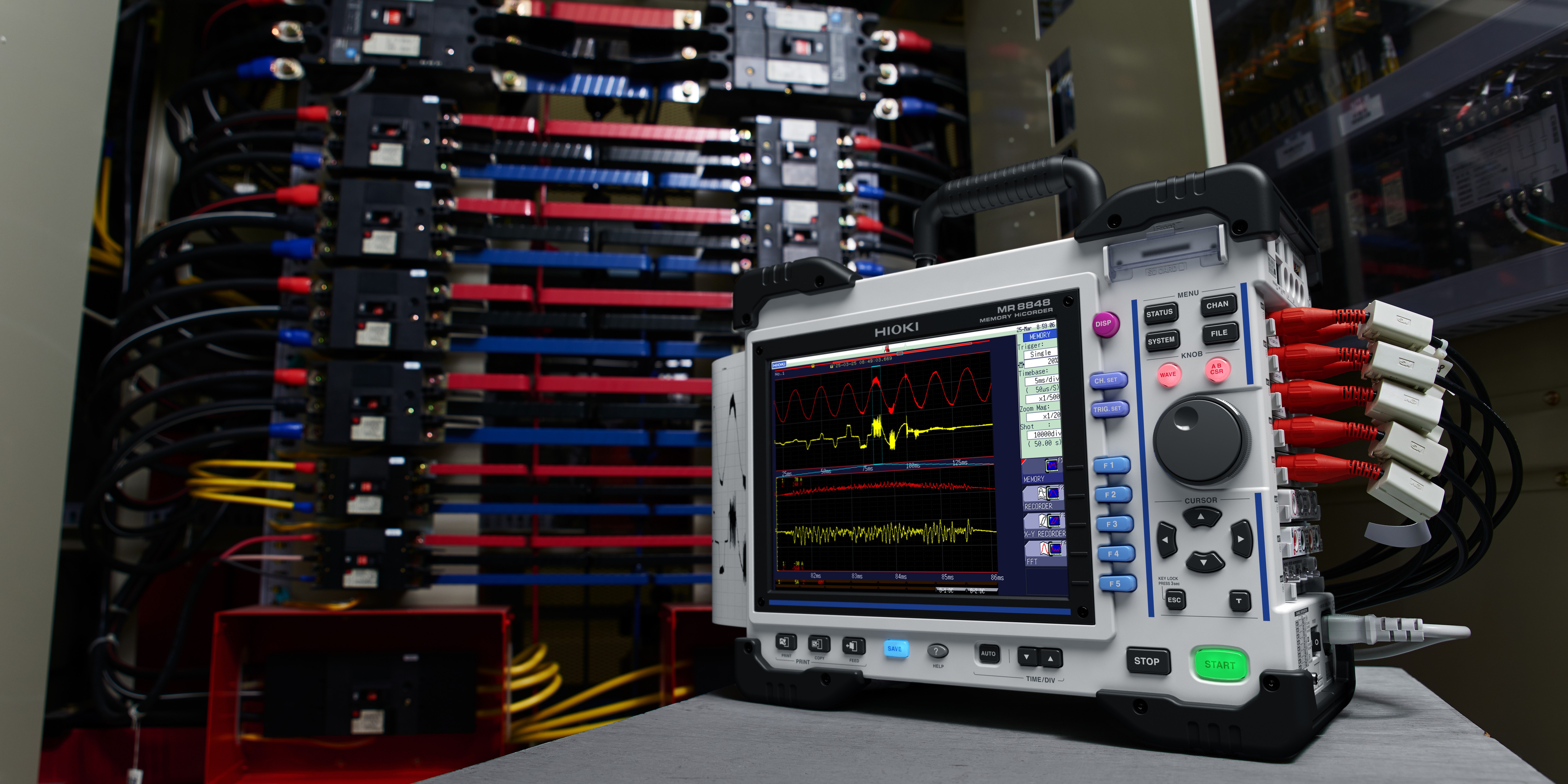 Data Recorders Structural Testing Data Loggers & Recorders for Maintenance Monitoring | HIOKI