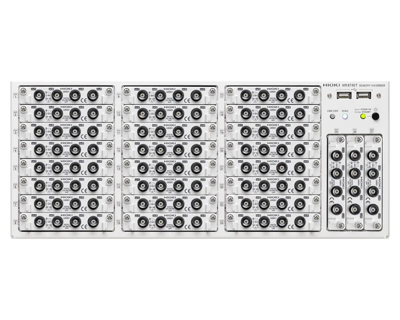 MR8740T - 108-Channel Modular Memory Recorder with Integrated PC and Real-Time Recording 