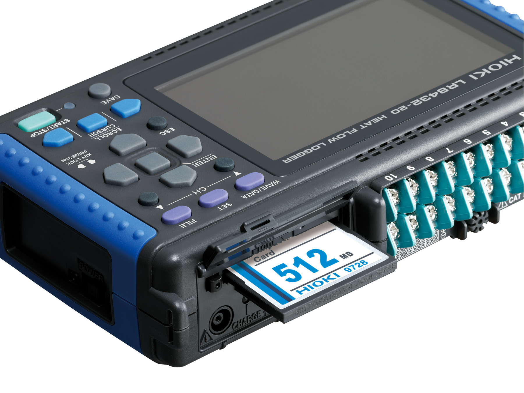 HIOKI LR8431 – Tragbarer 10-Kanal-Datenlogger