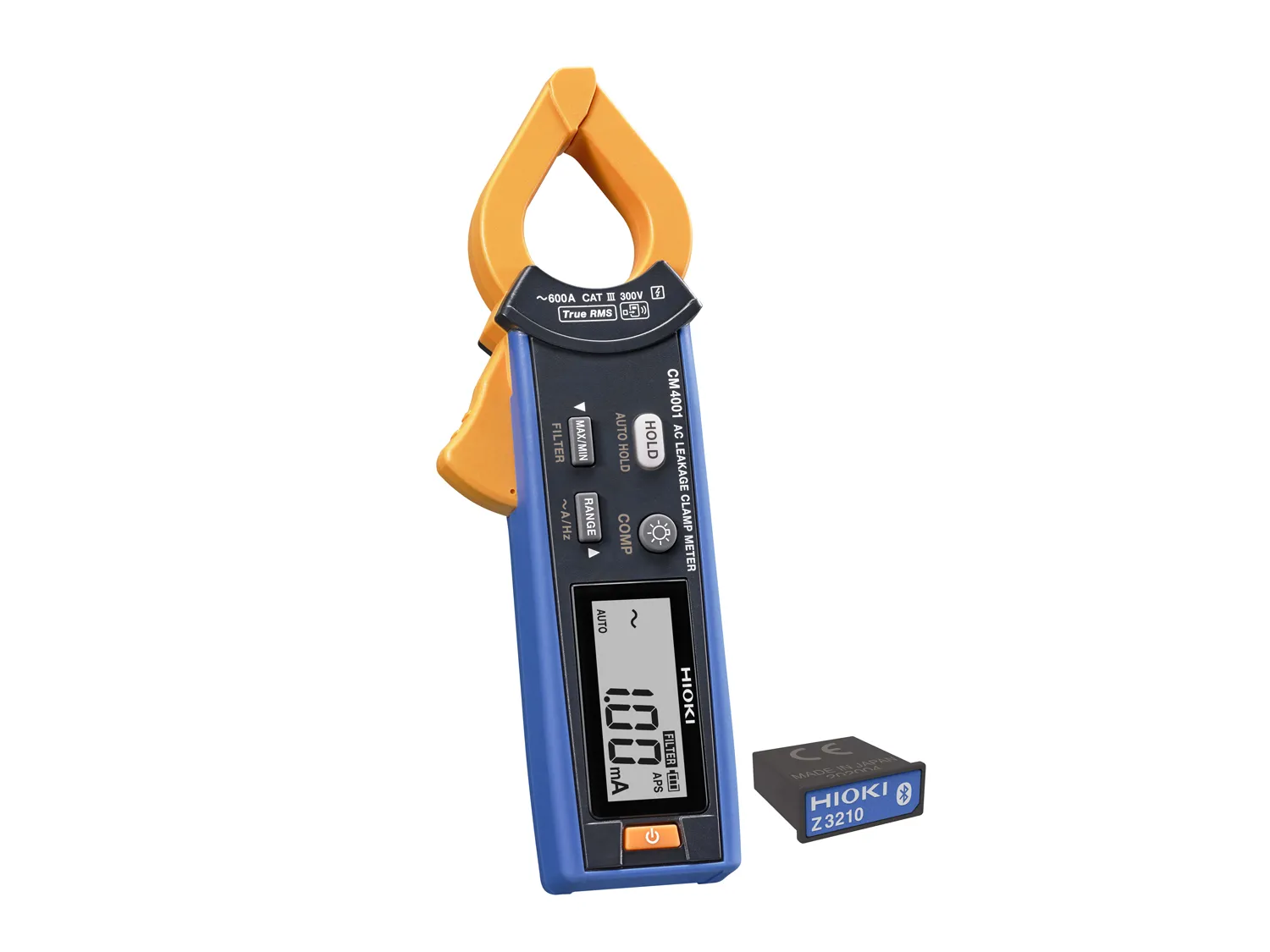 HIOKI CM4001-90 ac leakage clamp meter max conductor diameter 24 mm