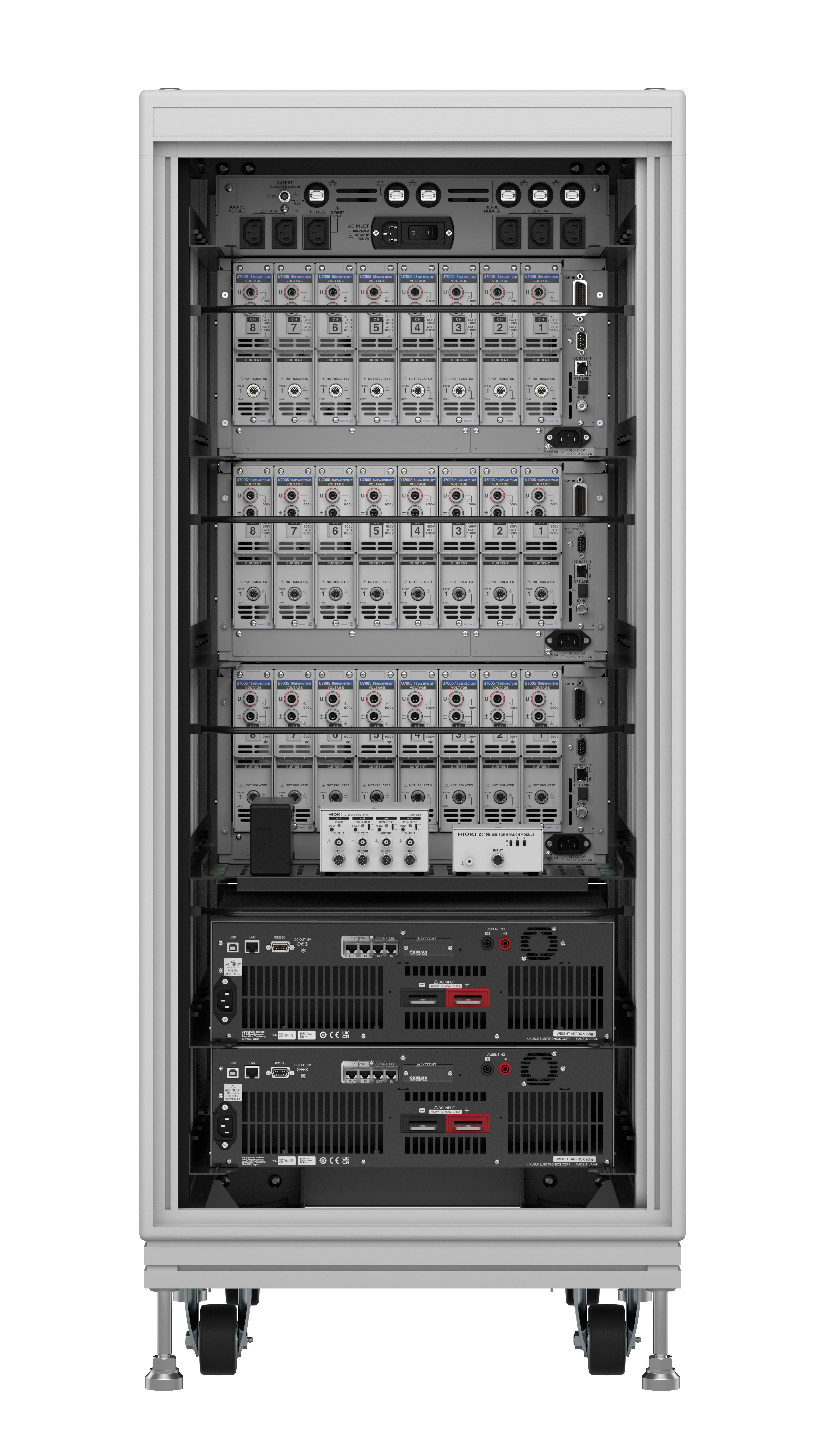 ALDAS-E – EIS-Messsystem für Elektrolyse- und Brennstoffzellen-Stacks im kW- bis MW-Bereich