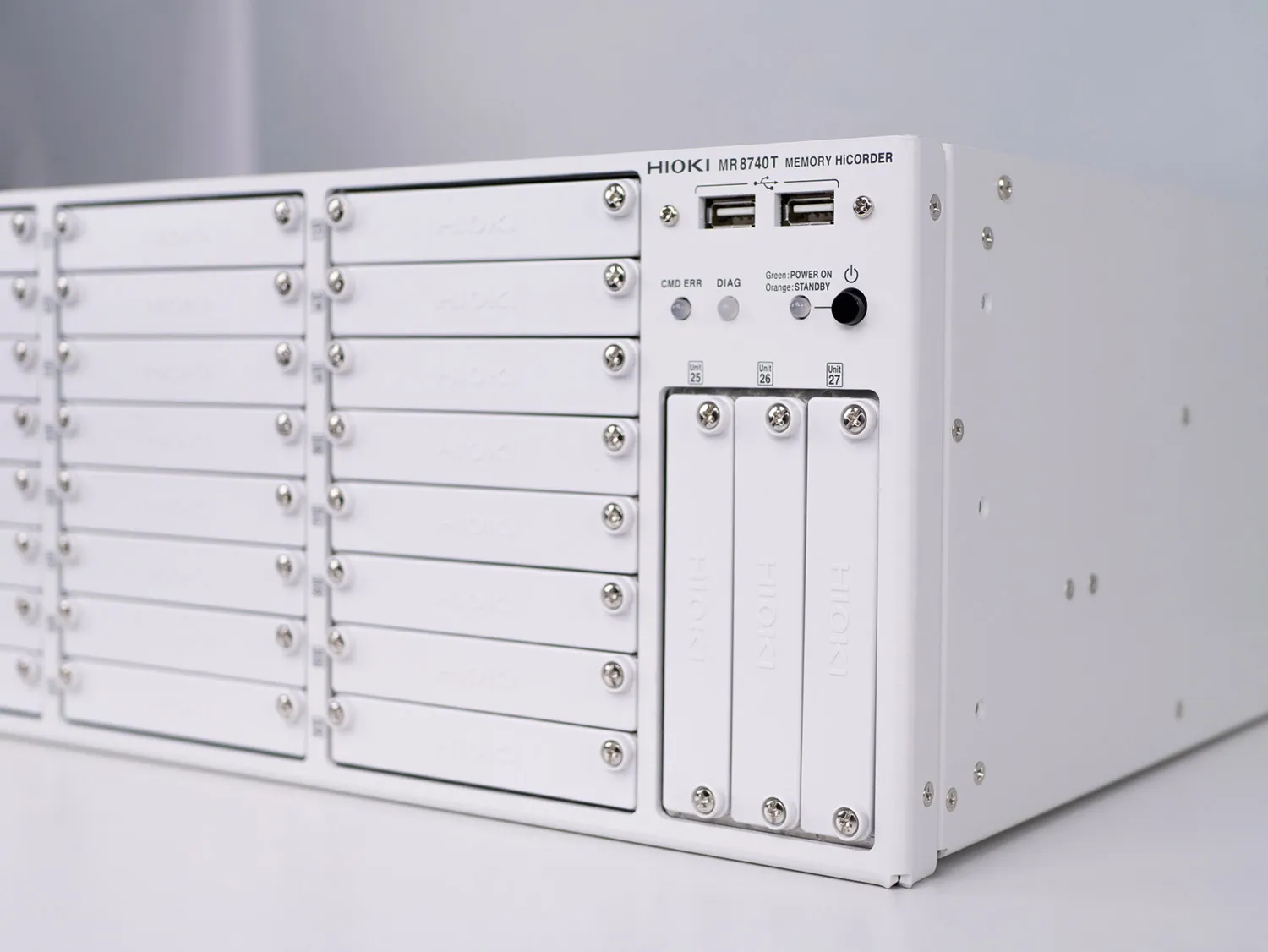 HIOKI MR8740T 108 channel memory recorder 700 V AC