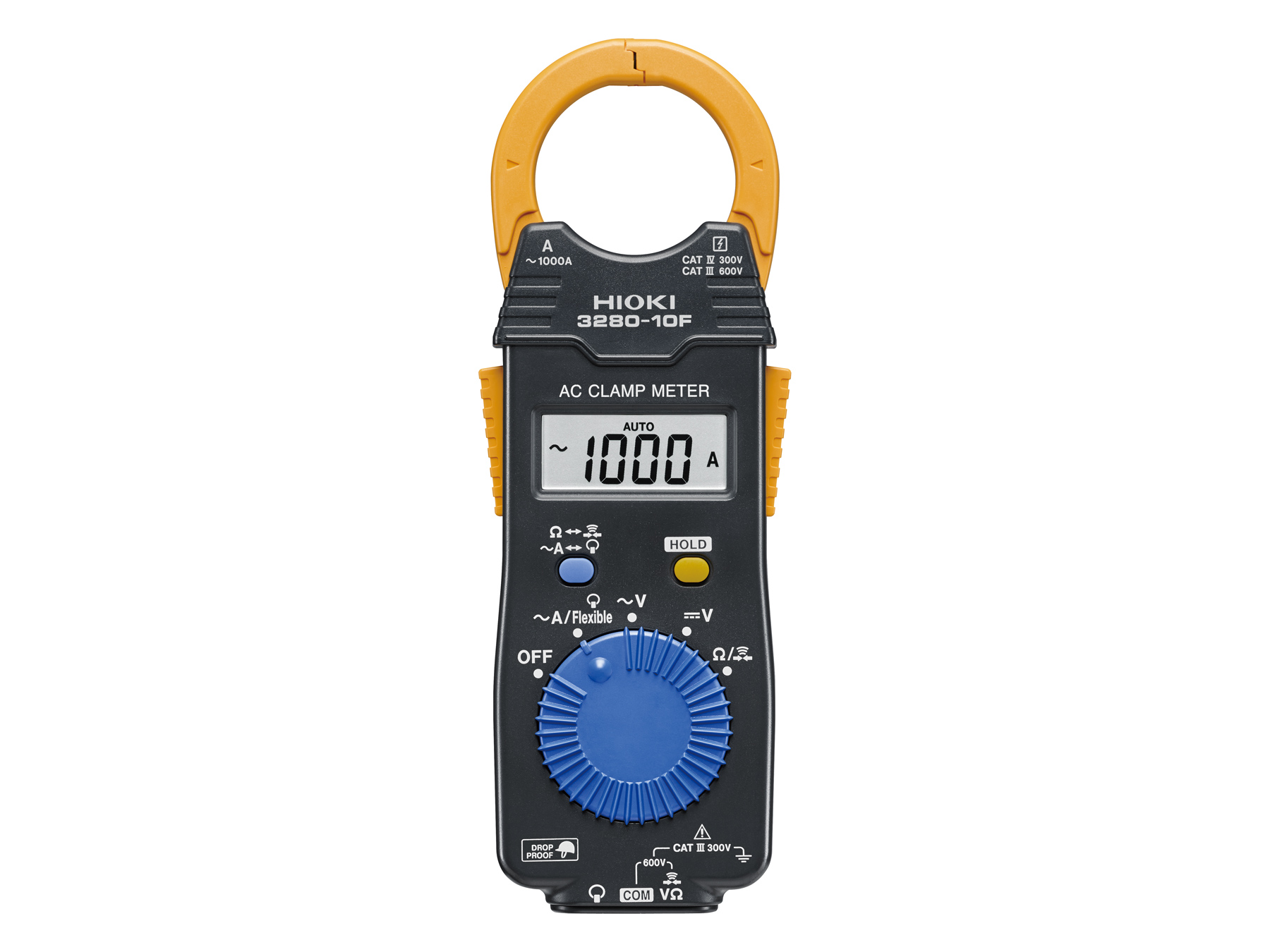HIOKI 3280-10F ac clamp meter resistance measurement