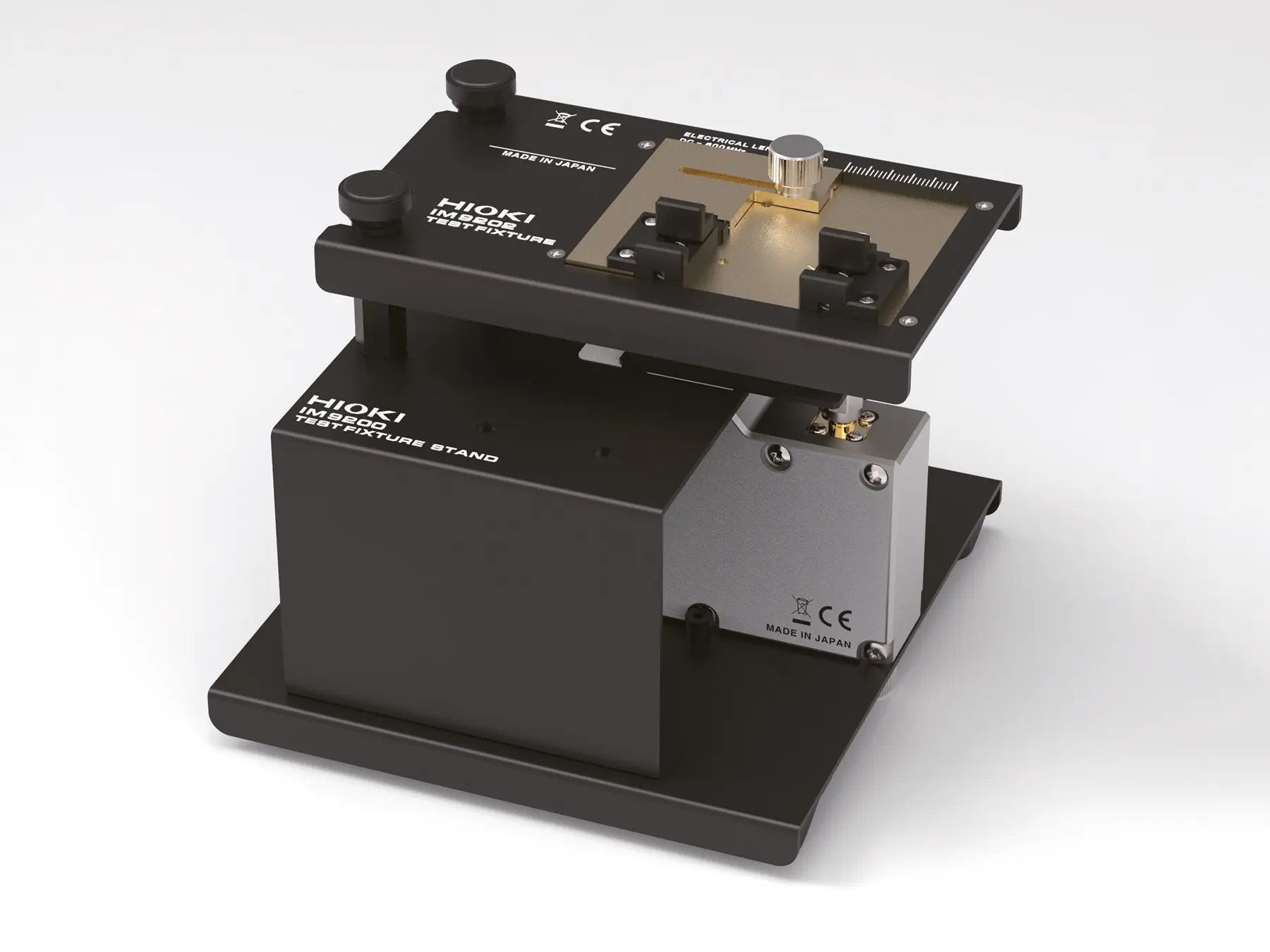 HIOKI IM9202 test fixture for impedance measurements dc to 600mhz impedance analyzer compatible