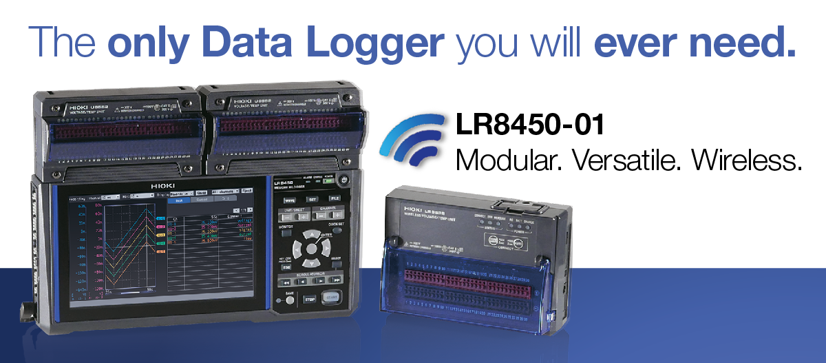 Multichannel Data Logger LR8450 – Precise, Wireless & Expandable | HIOKI