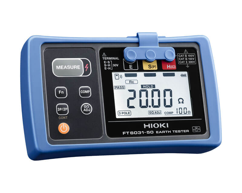 FT6031-50 - 2- and 3-pole earth tester