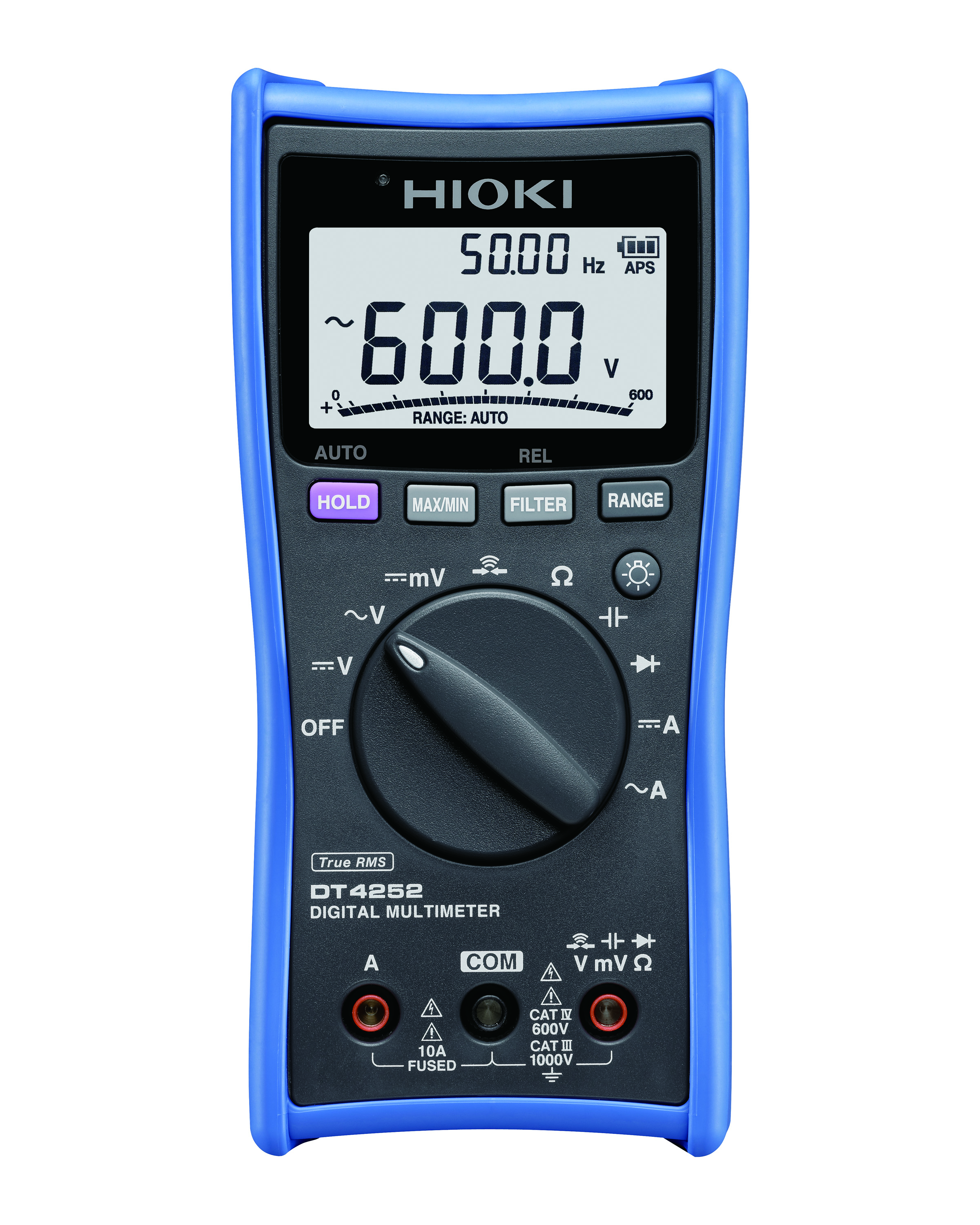 DT4252 - Digital Multimeter for Low DC Voltages, Direct AC/DC Current Input