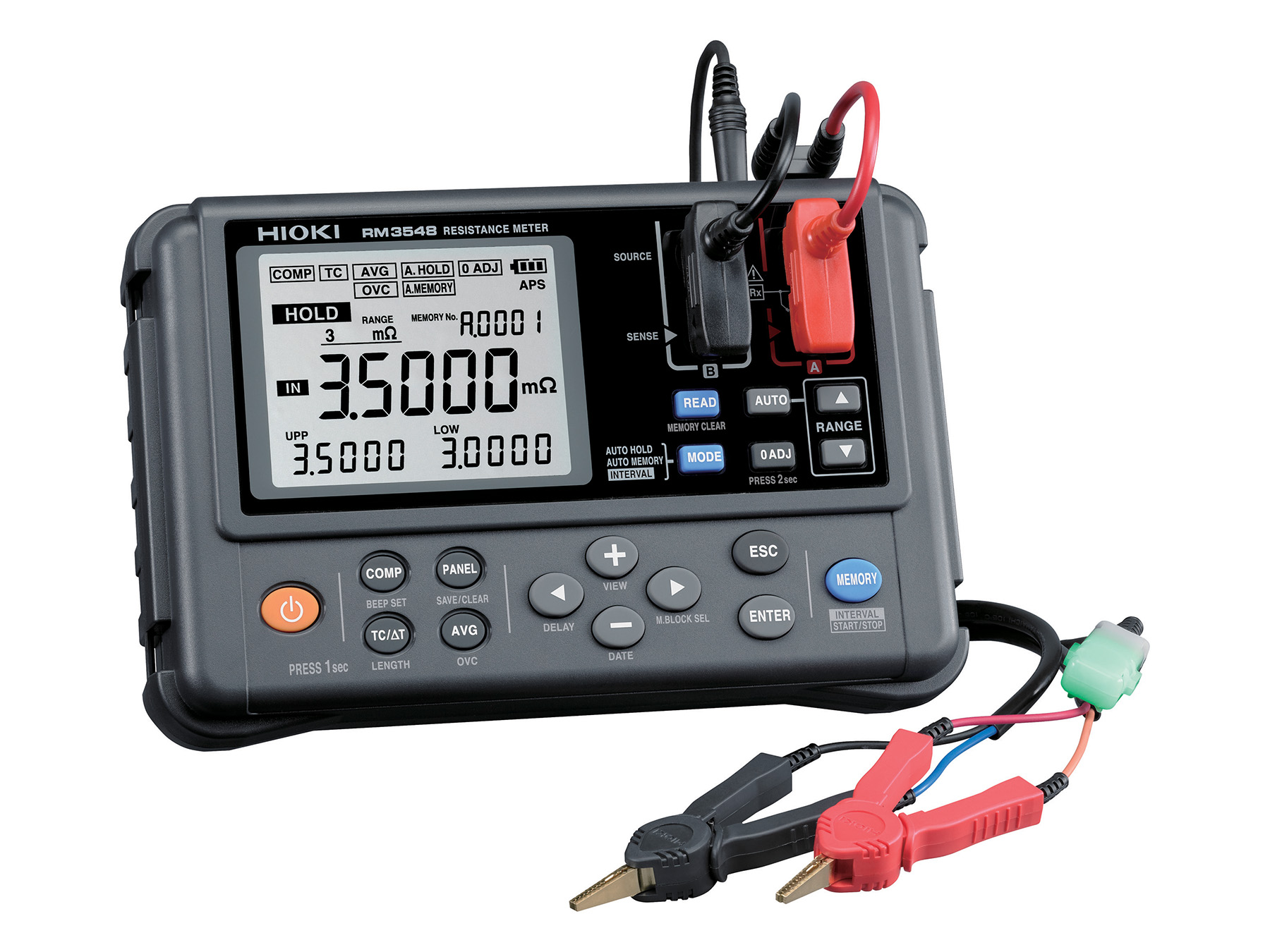 RM3548 - Portable Resistance Meter