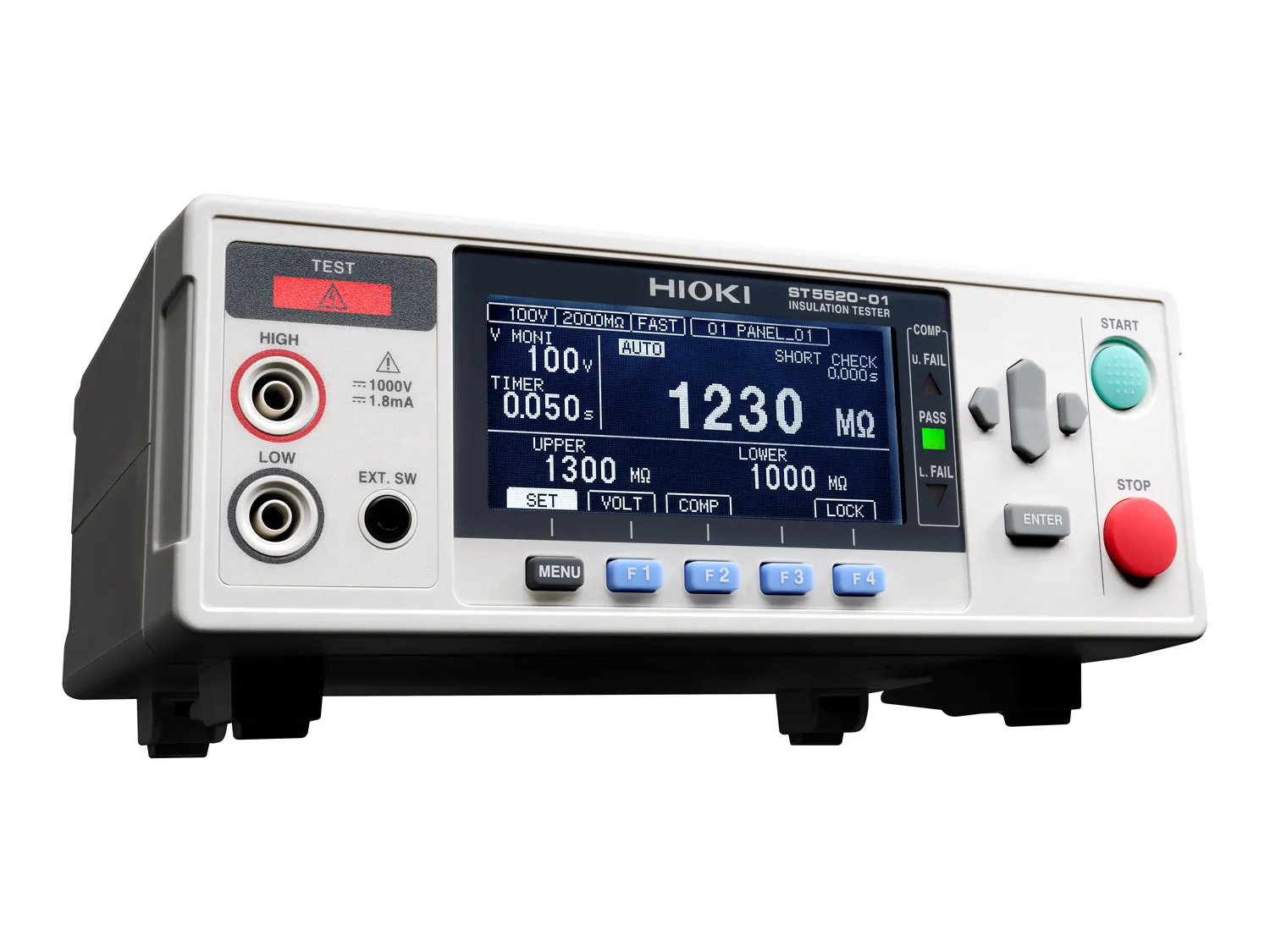 HIOKI ST5520 insulation tester residual voltage discharge