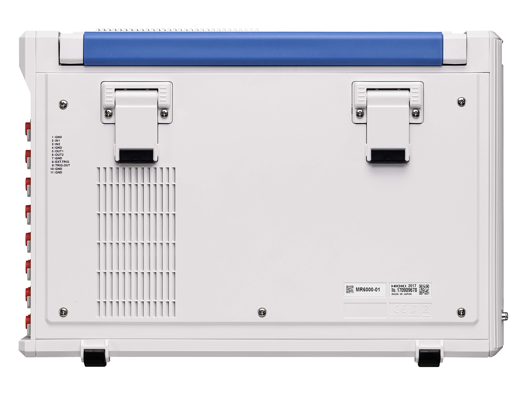 MR6000 - 32-channel modular memory recorder, 200 MS/s, 1000V, touchscreen