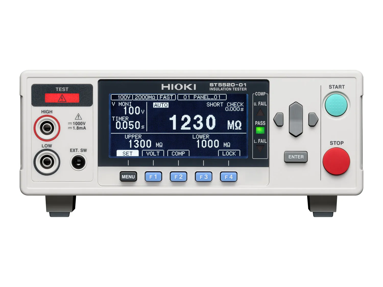 HIOKI ST5520 insulation tester contact check