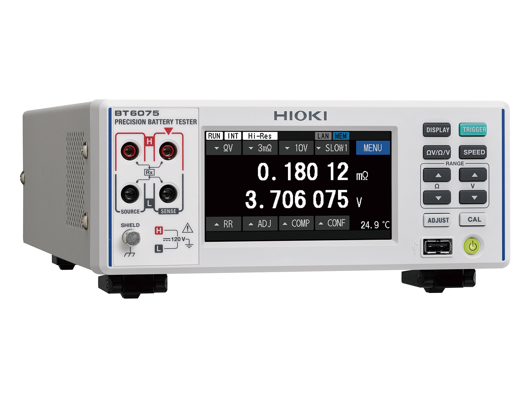 BT6075 - 2-in-1 precision battery tester and voltmeter