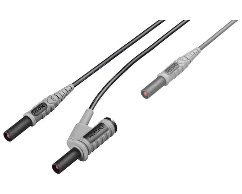 HIOKI L1021-02 - Schwarzes Patch-Kabel