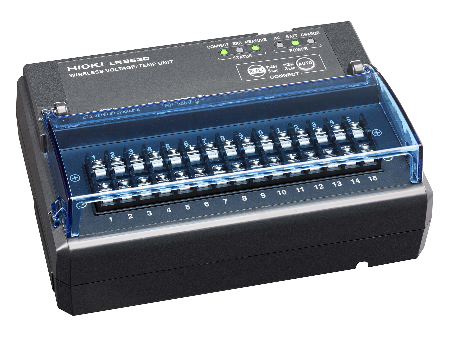 LR8530 - Wireless Logger Module for Voltage and Temperature, 15 channels