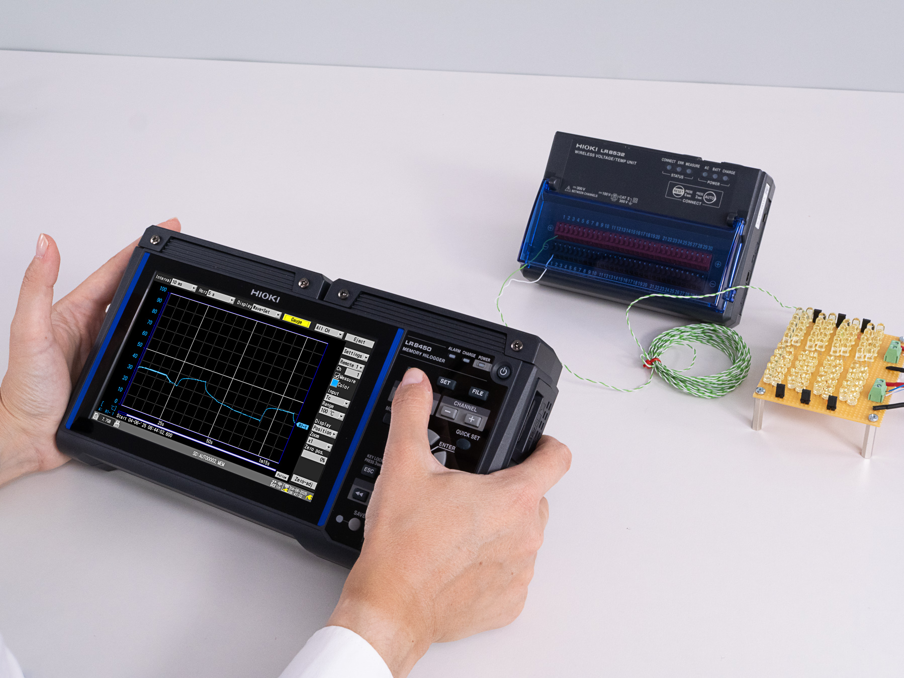 Multichannel Data Logger LR8450 – Precise, Wireless & Expandable | HIOKI