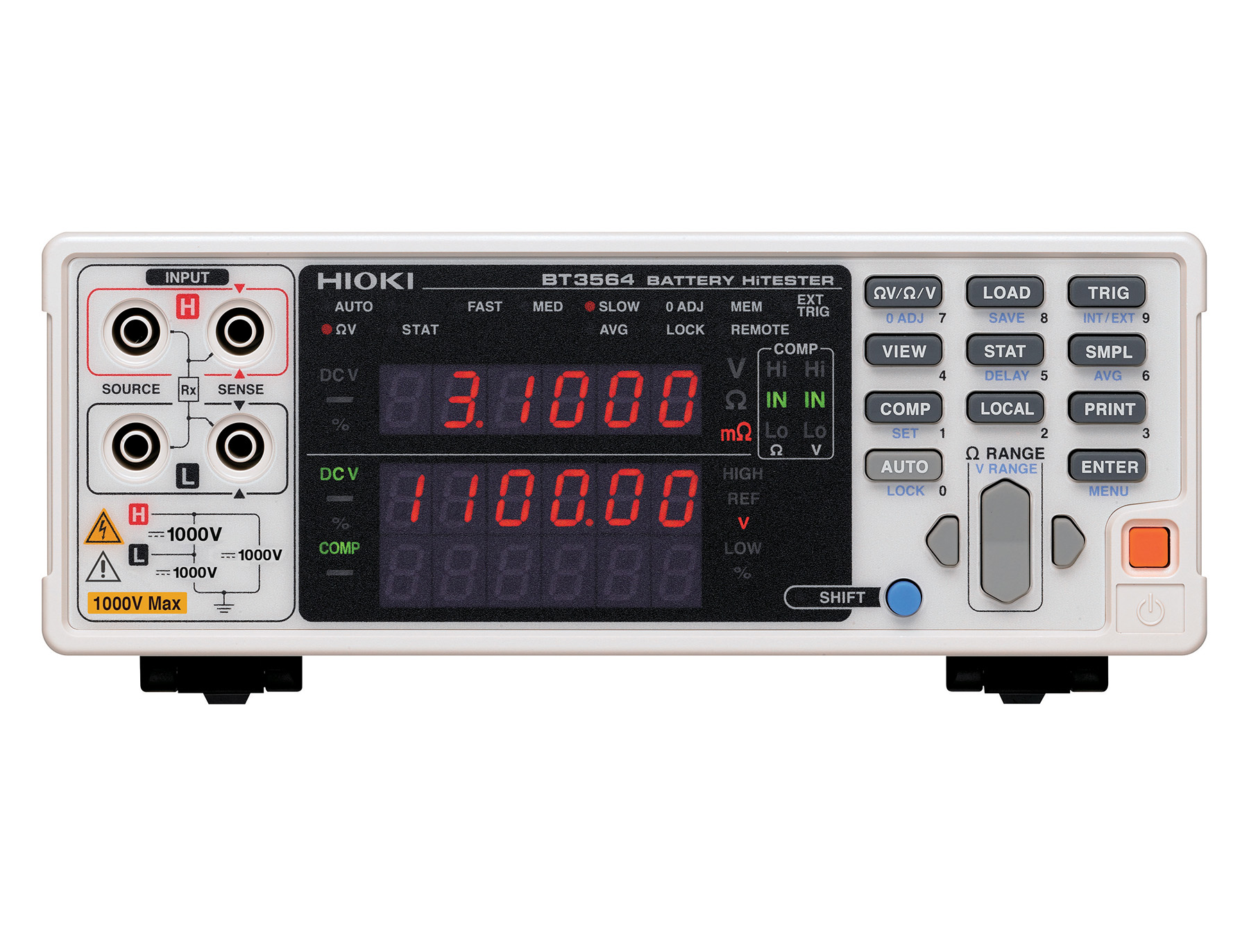 BT3564 - Battery Tester, 1000 V, 3 mOhm