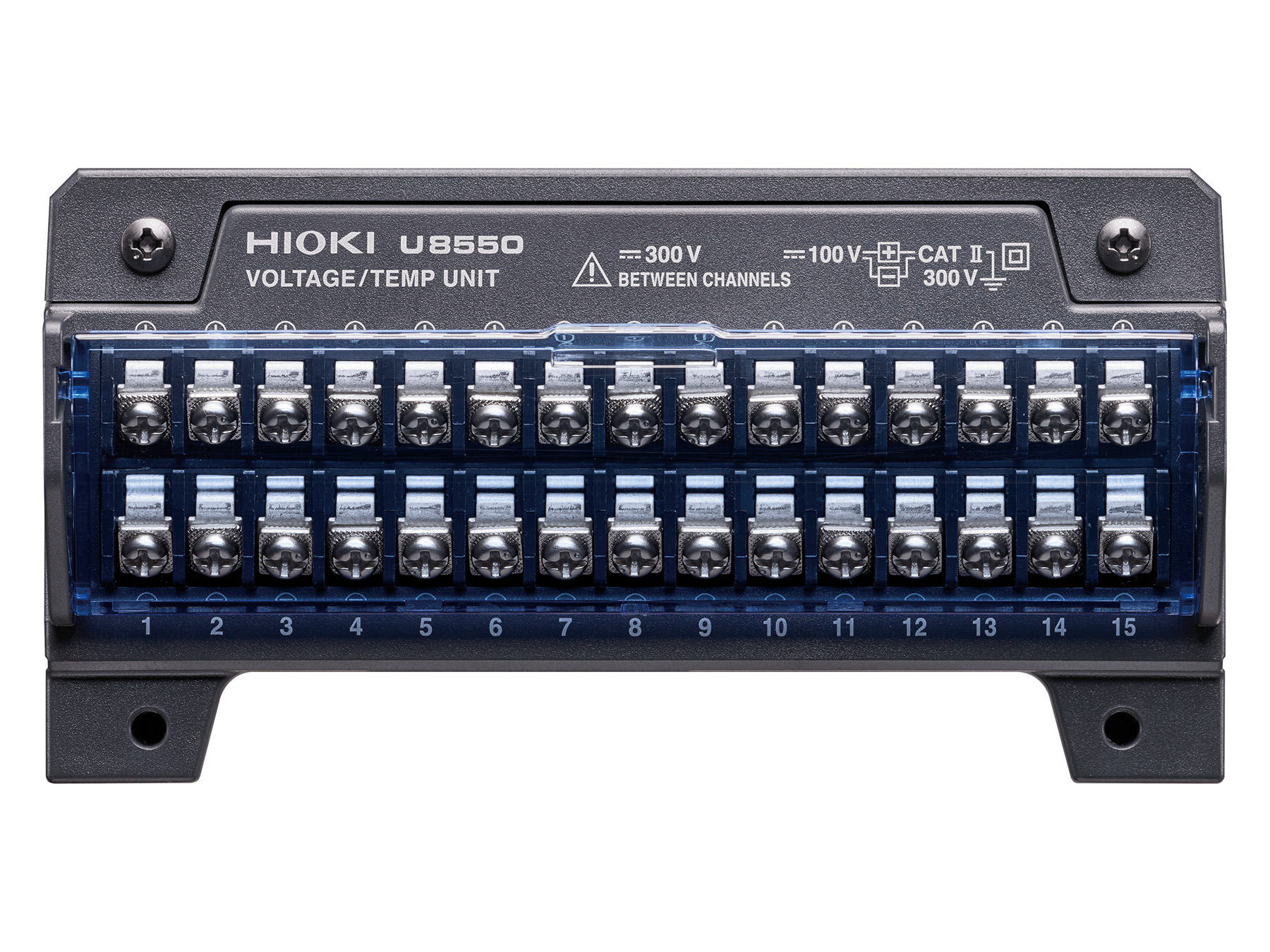 U8550 - Logger Module for Voltage and Temperature, 10 ms, 15 Channels