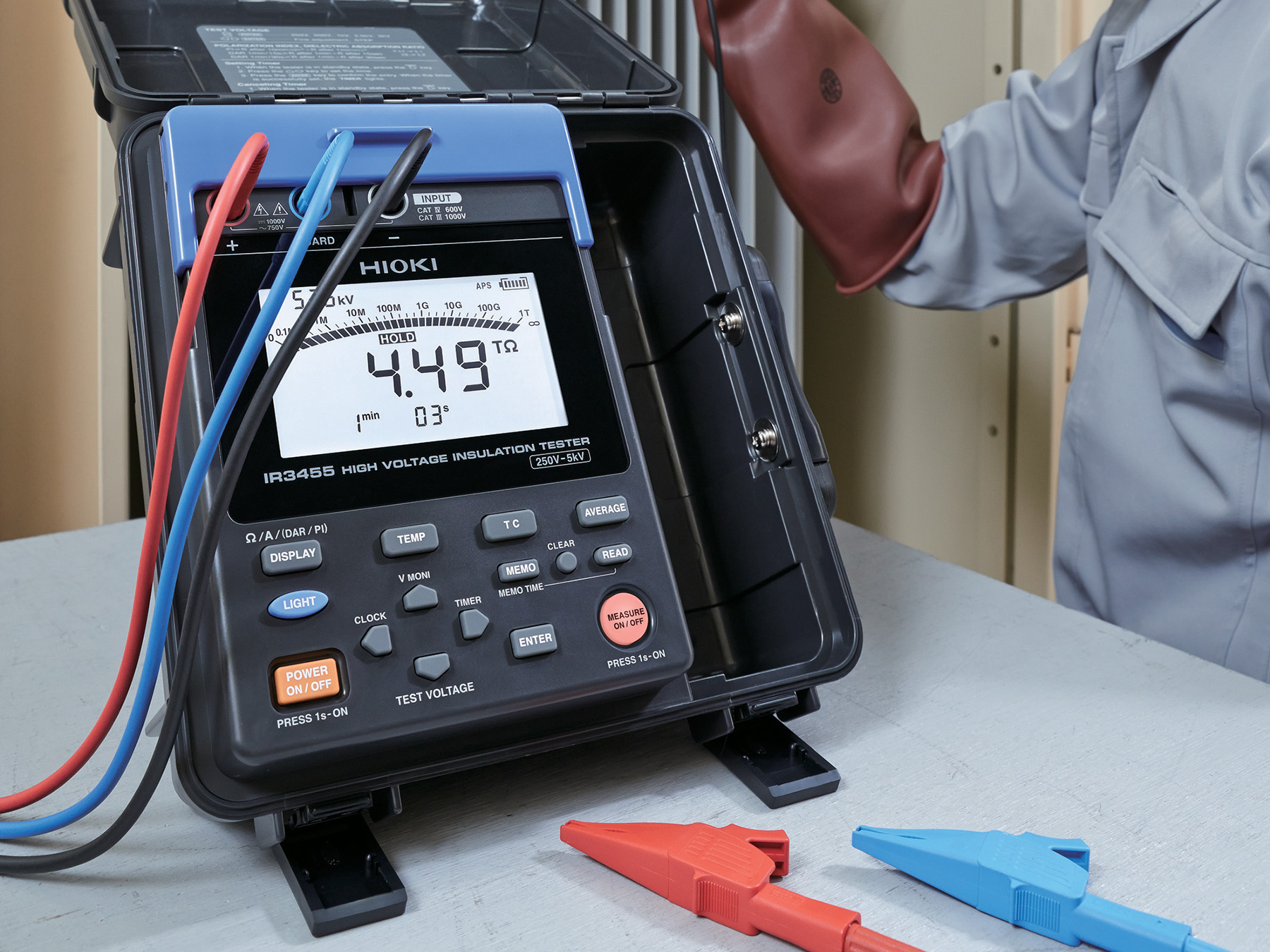 IR3455 - High Voltage Insulation Tester