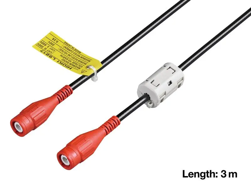 HIOKI L9217-01 bnc cable insulated 1,6m bnc plugs both ends