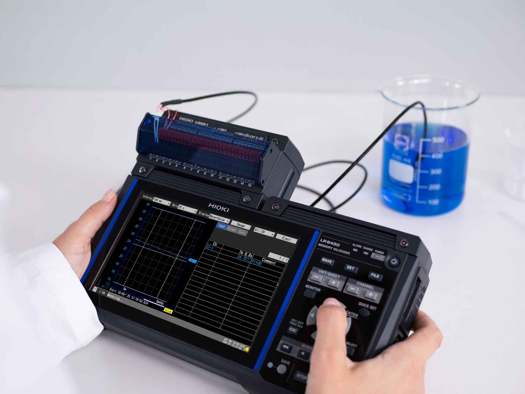 LR8450 - Modular multi-channel Data Logger