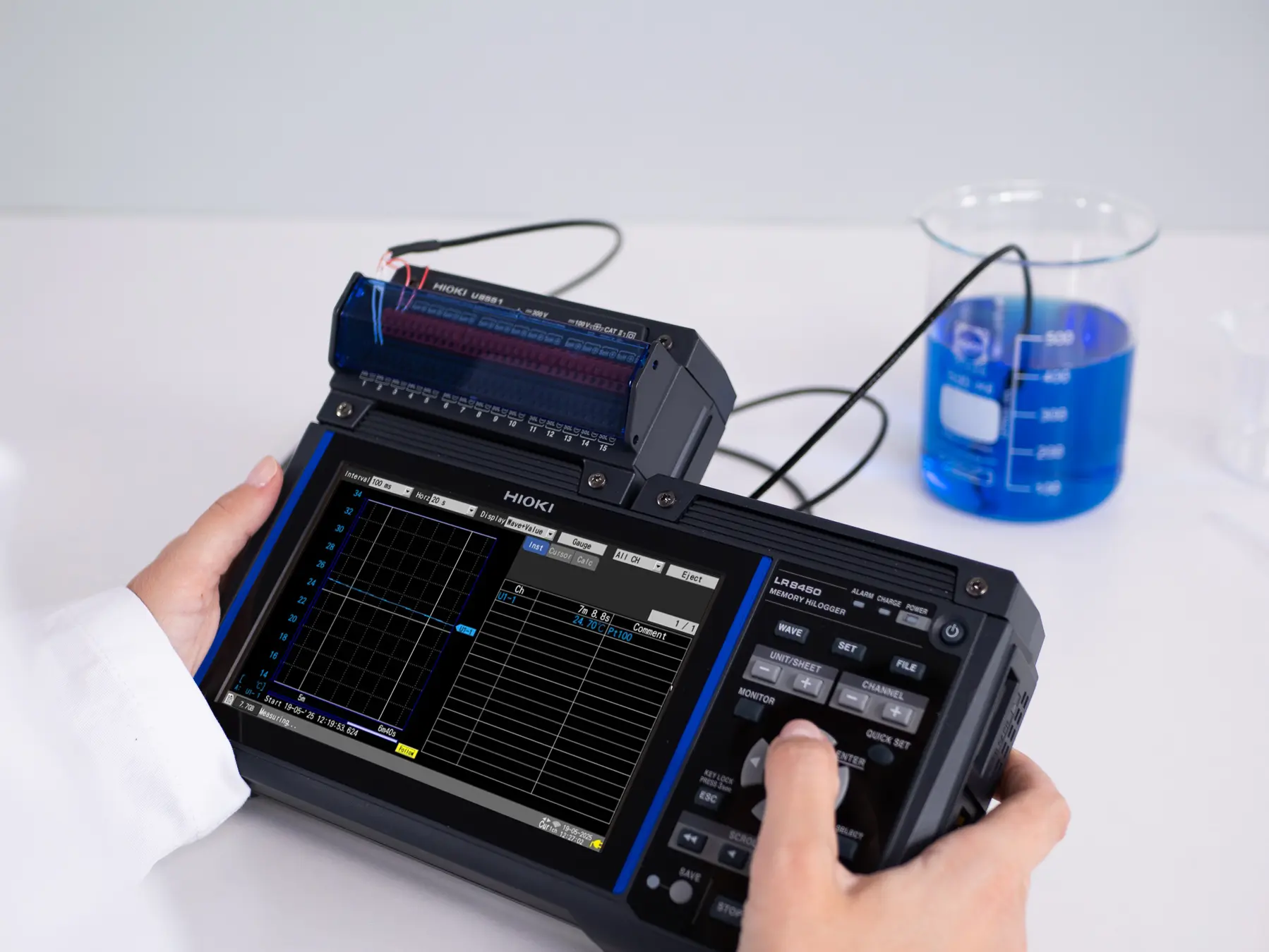 LR8450-01 - Wireless modular multi-channel Data Logger