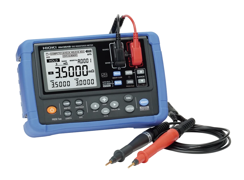 Resistance meter handheld