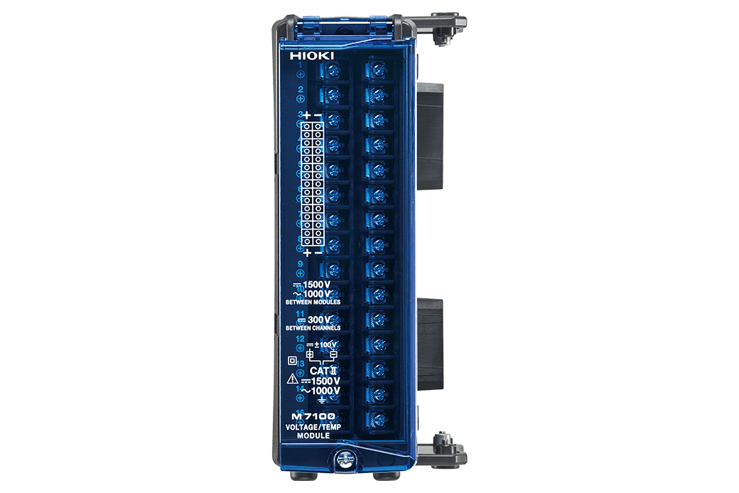 M7100 - Voltage/temperature module for main unit LR8101 or LR8102