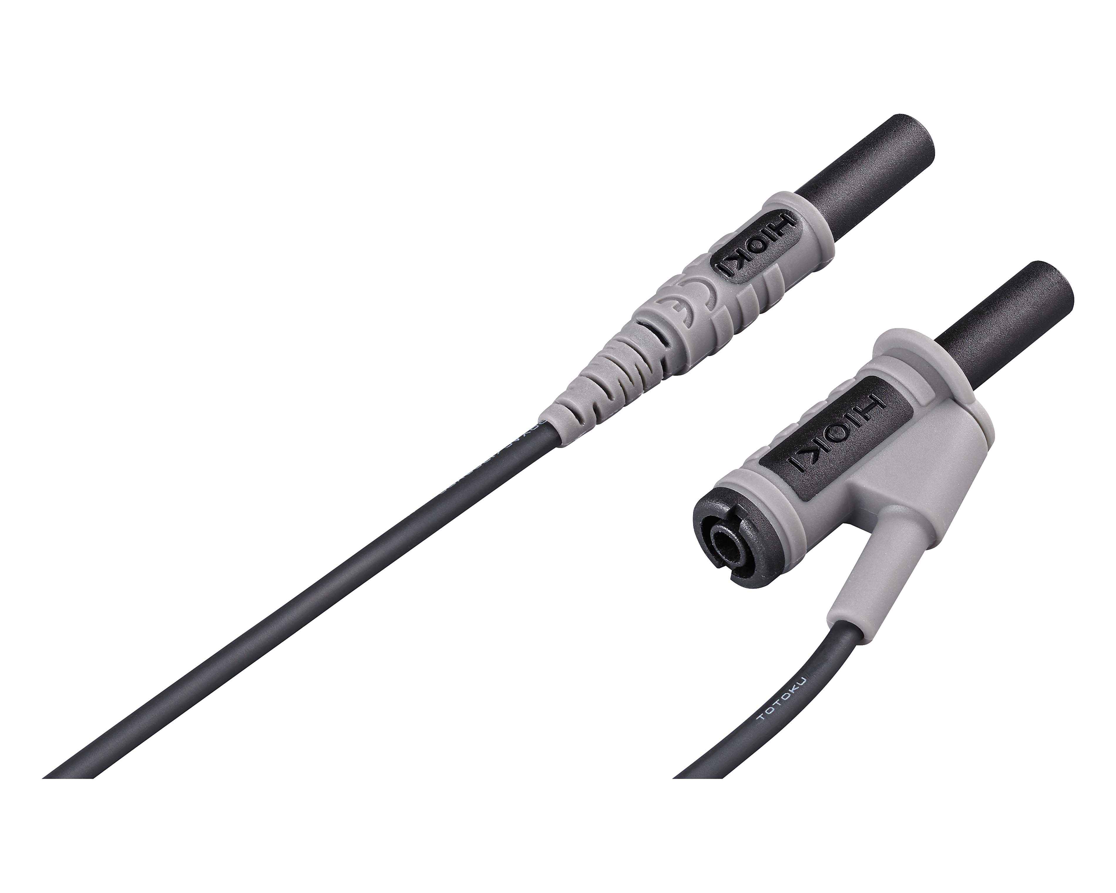 HIOKI L1021-02 - Schwarzes Patch-Kabel