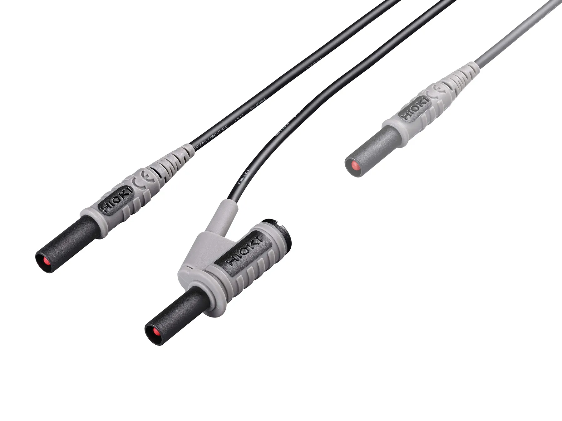 HIOKI L1021-02 black patch cord 500 mm