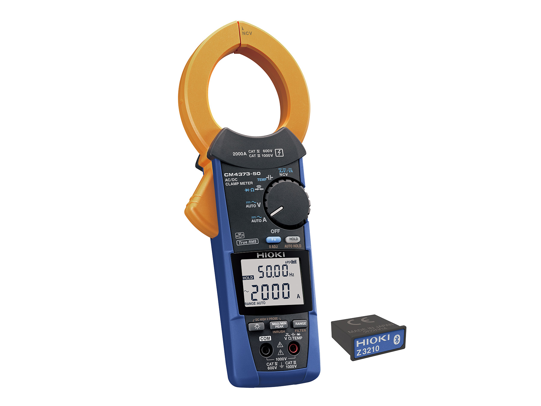 CM4373-90 - AC/DC Clamp Multimeter, 2000 A, Bluetooth