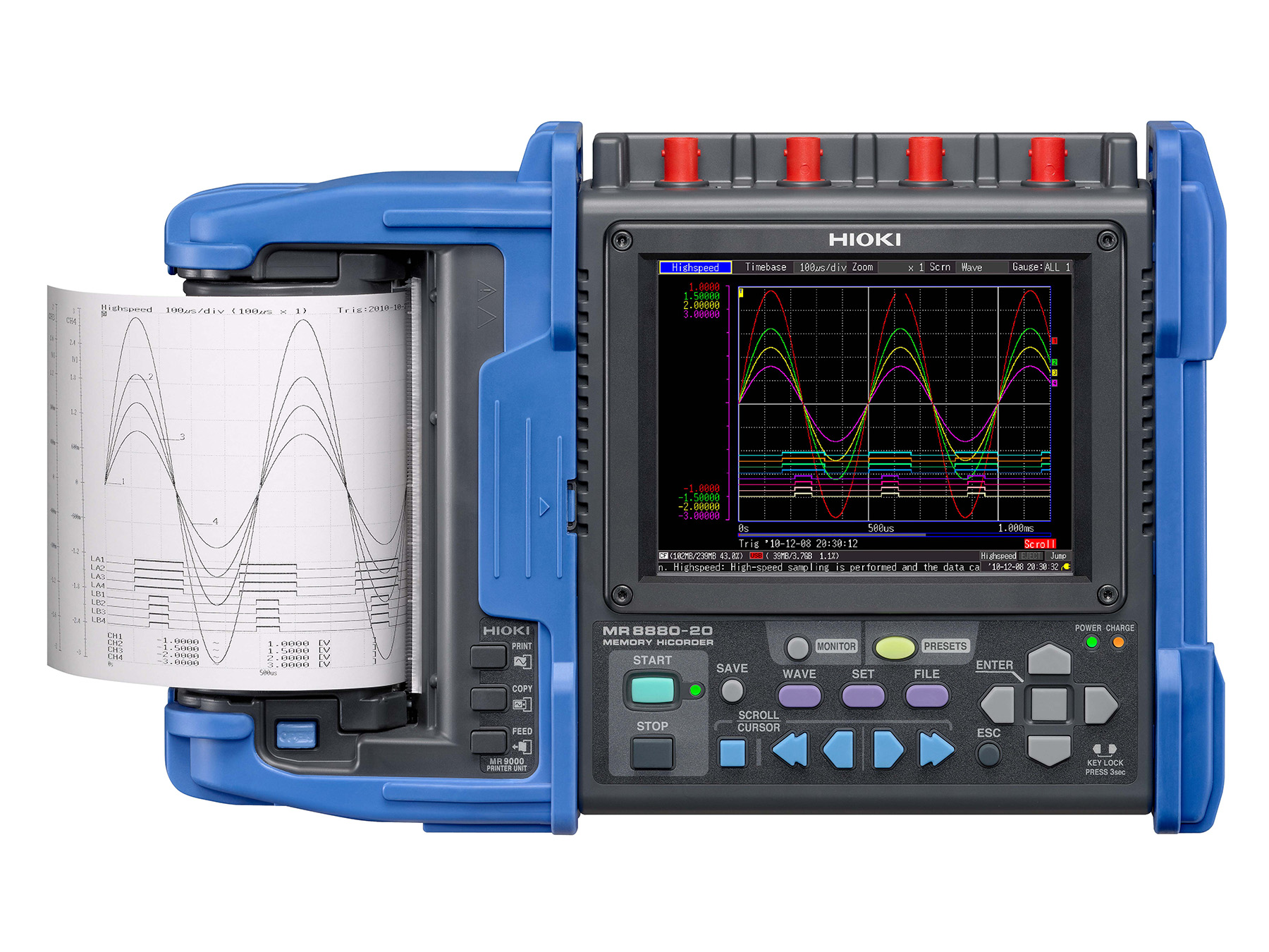 MR8880 - Portable Memory Recorder, 4 Channels