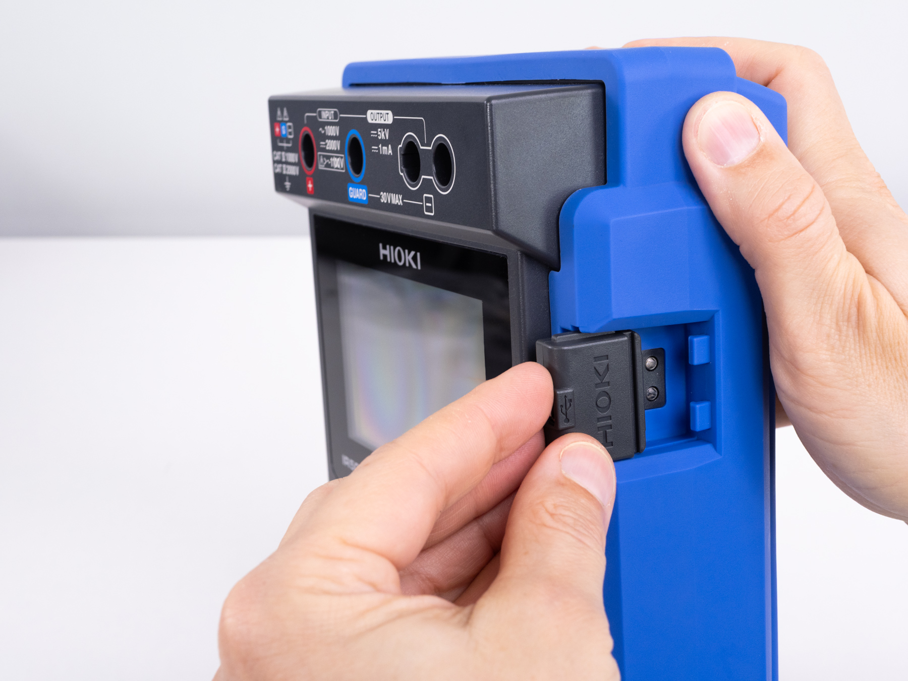 HIOKI IR5050 portable 5kv high voltage insulation tester with optical communication adapter DT4900