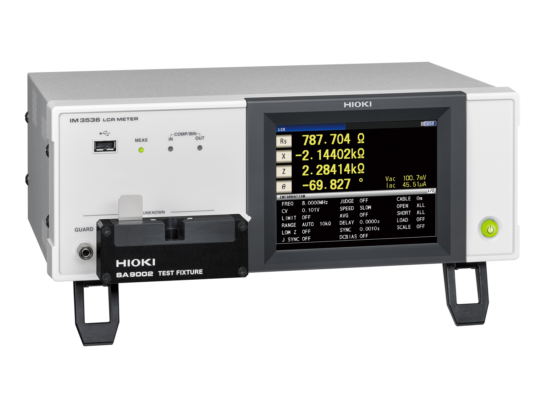 HIOKI SA9002 test fixture