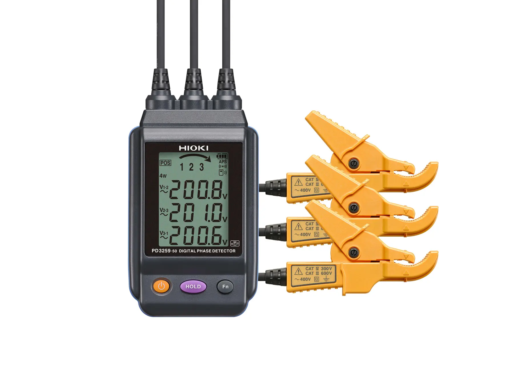 PD3259-90 - Safe Non-Contact Phase Detection with True Voltage Measurement