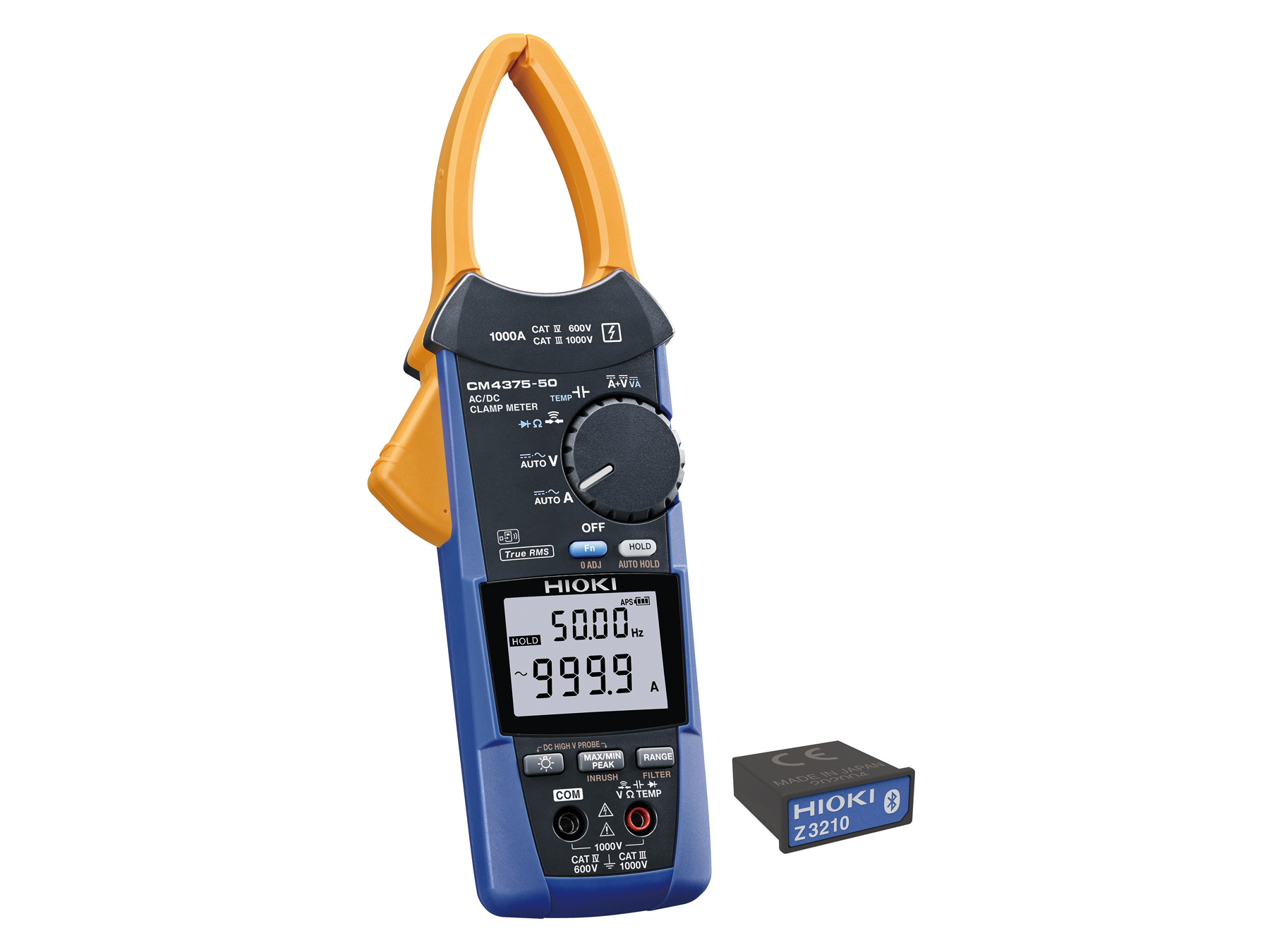 HIOKI CM4375-90 ac dc clamp multimeter 1000A bluetooth 2