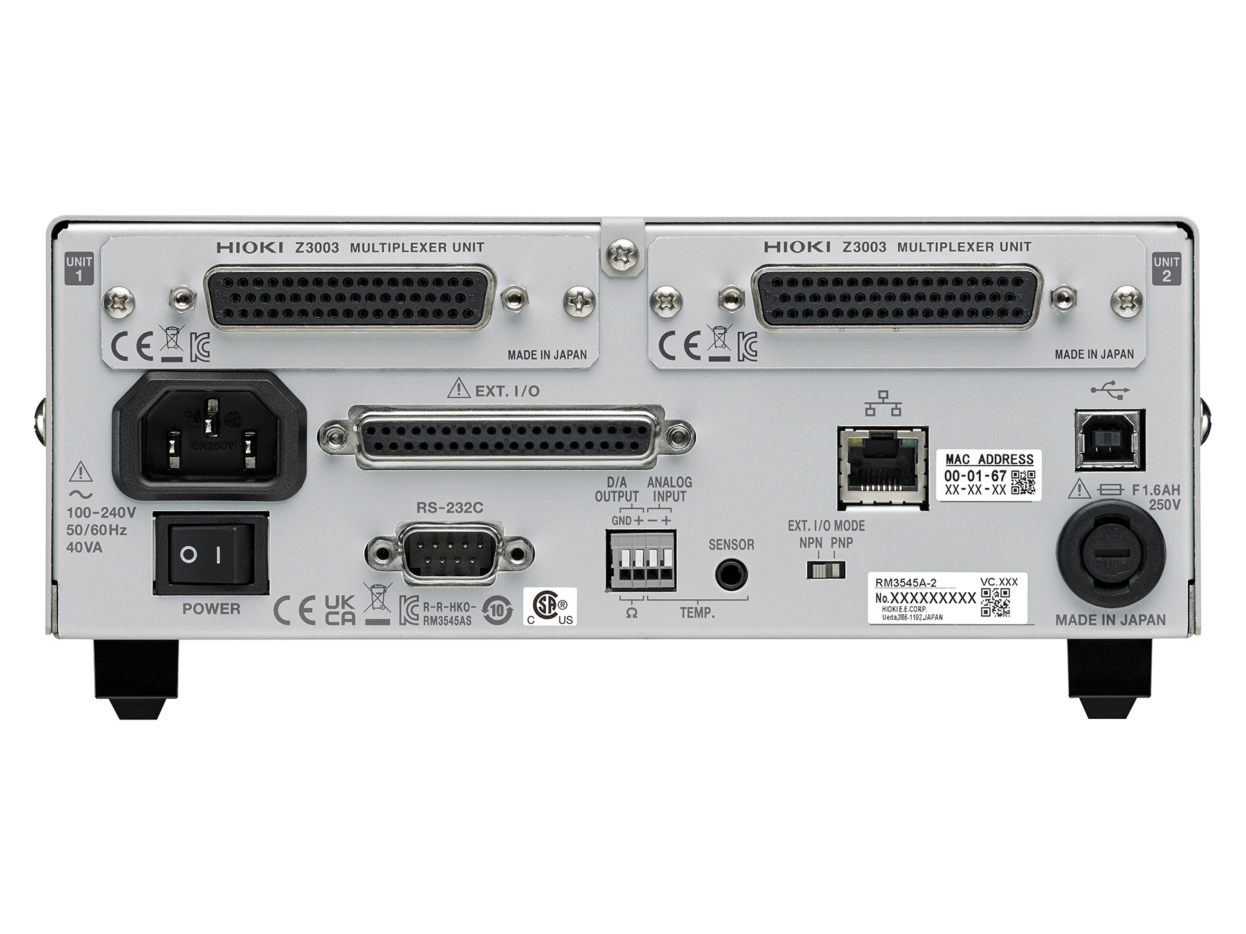 Z3003 - Multiplexer Unit for RM3545-02