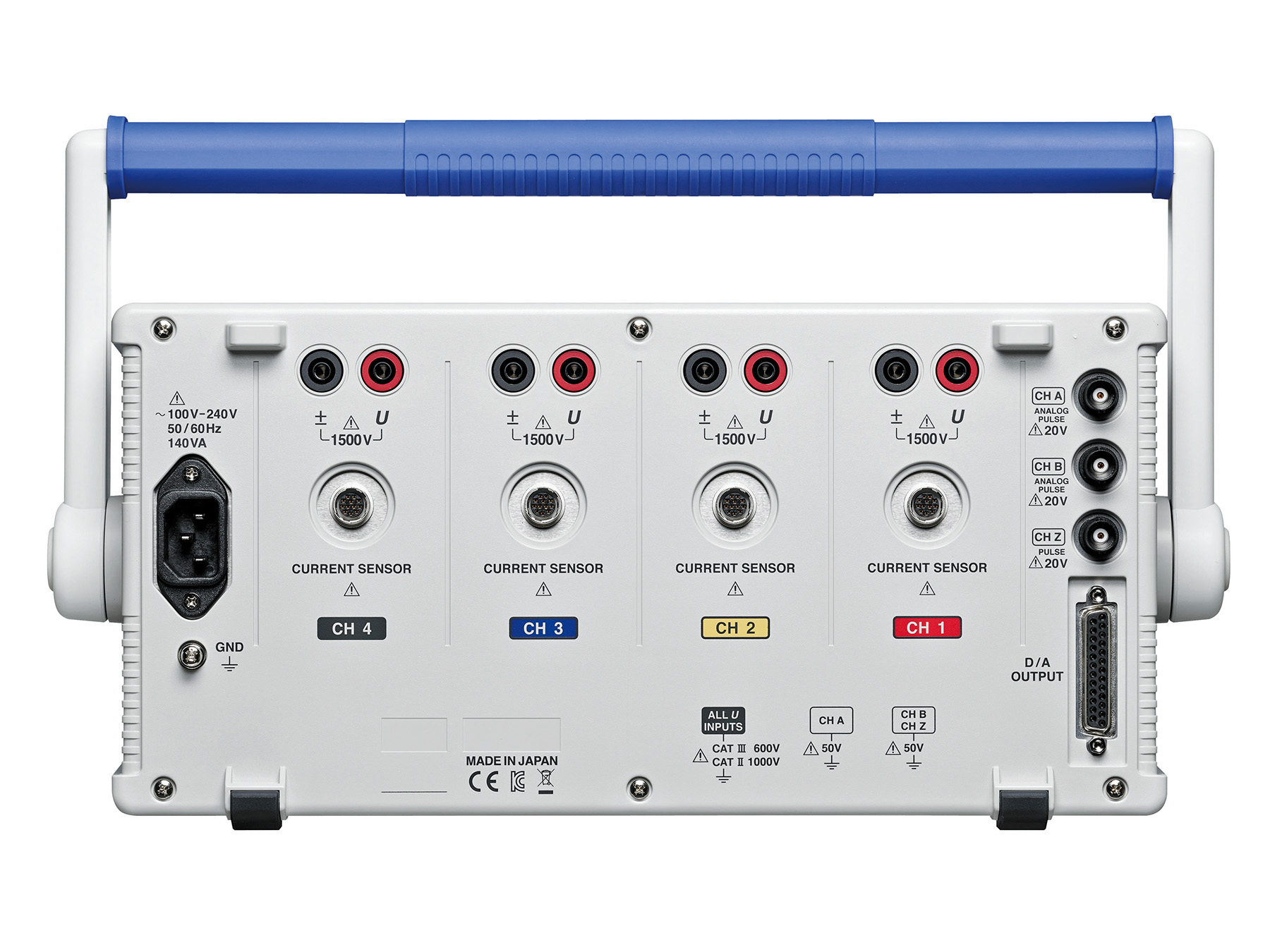 PW3390 - Tragbarer 4-Kanal Leistungsanalysator