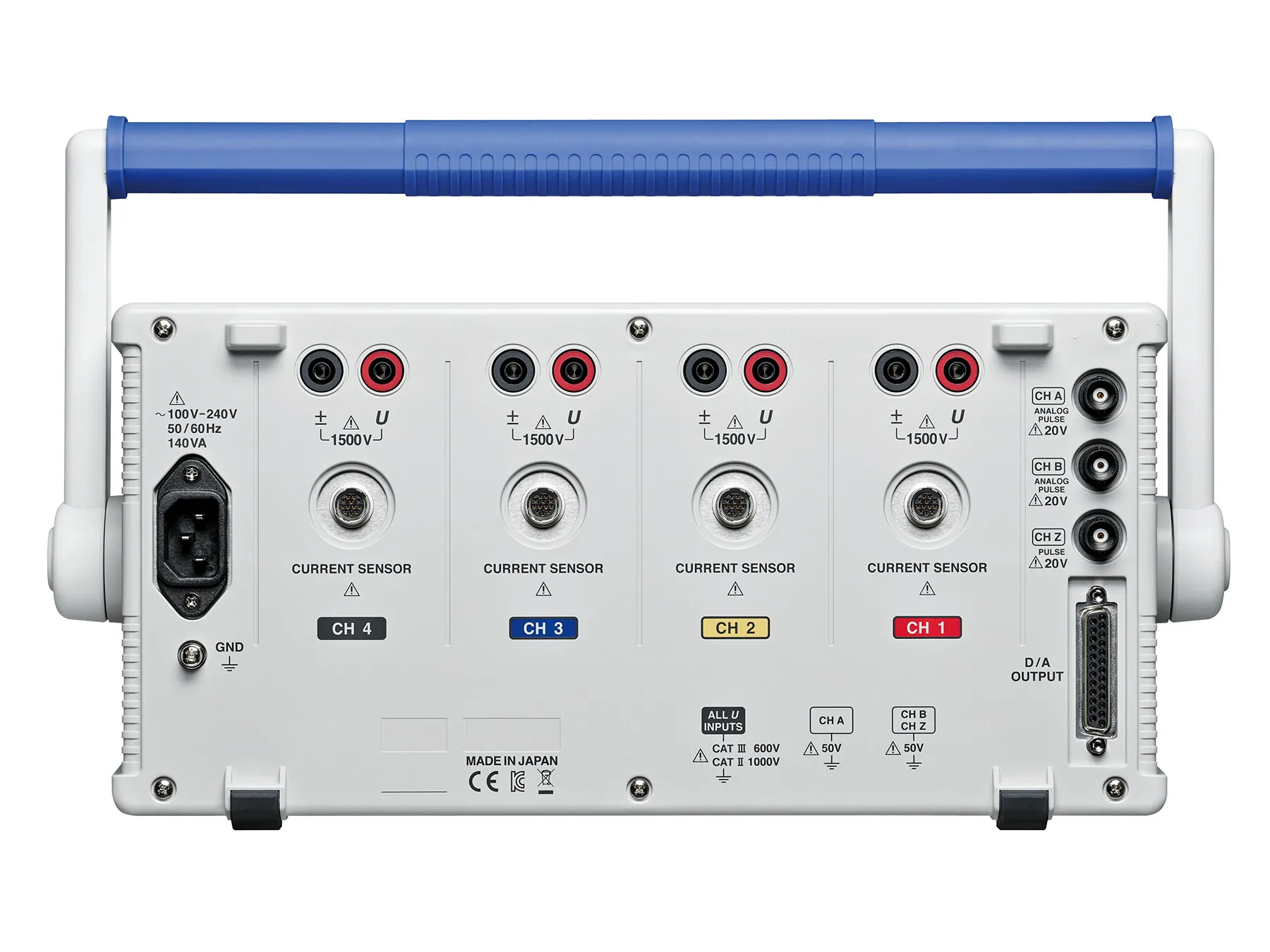 HIOKI PW3390 - Portable 4-channel Power Analyzer