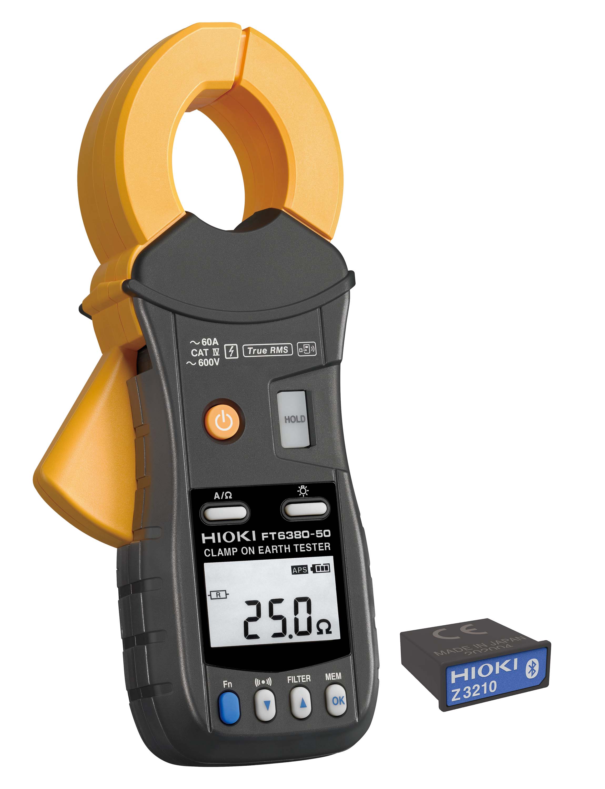 FT6380-90 - Ground Resistance Clamp with Bluetooth for Multi Grounded Systems