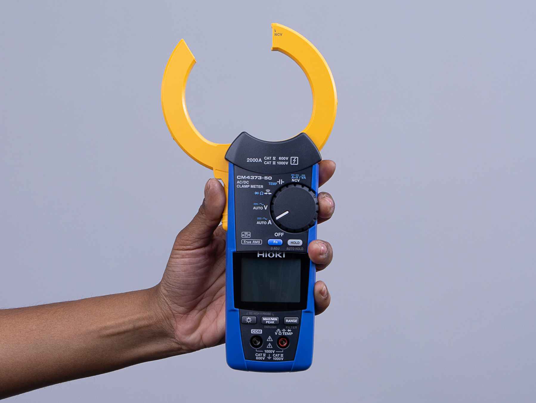 HIOKI CM4373-93 - Clamp Multimeter Kit, 2000 A AC/DC, 2000 V DC and Bluetooth